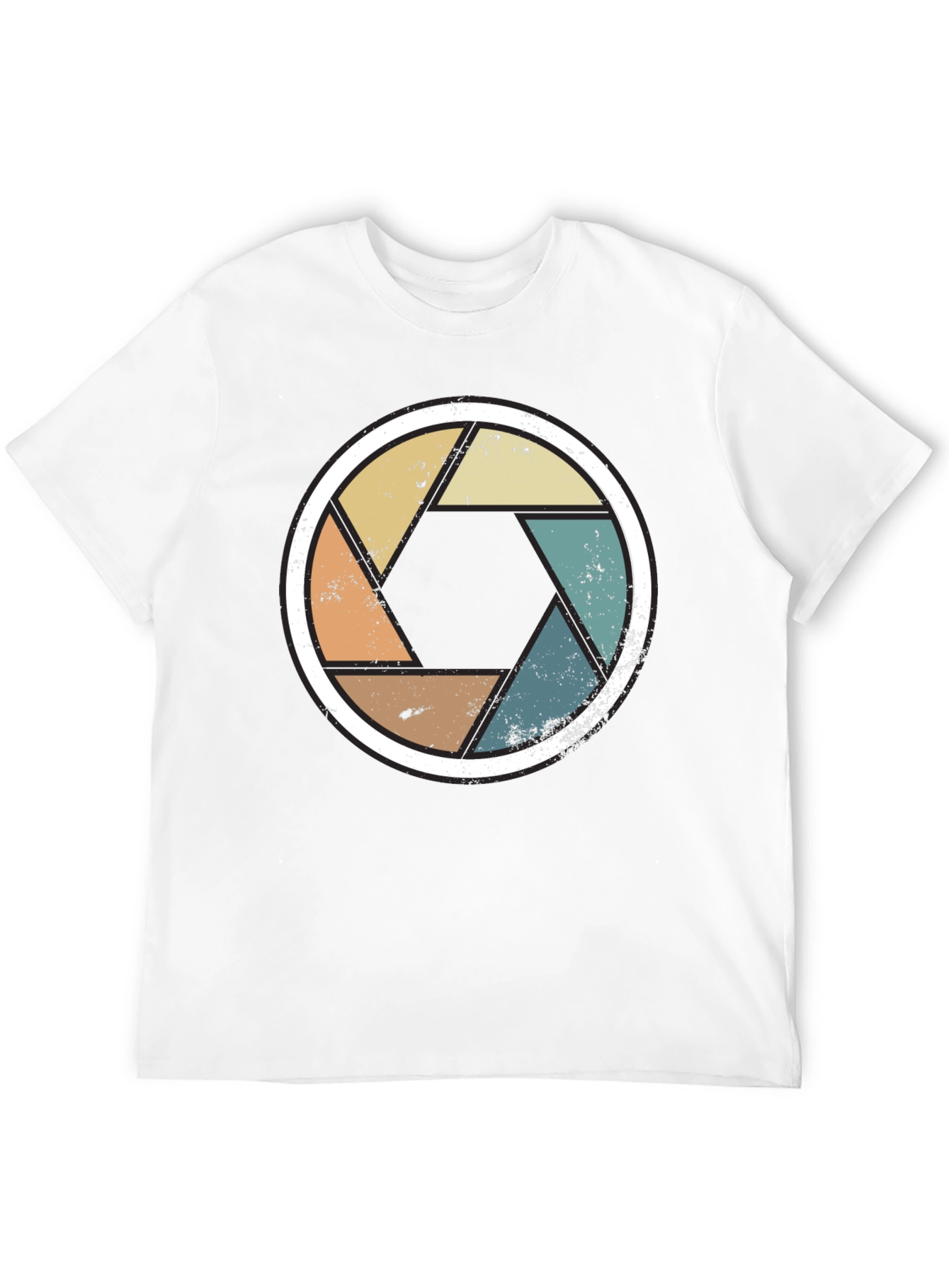 Retro Camera Aperture T-Shirt - Photographer Gift - 12