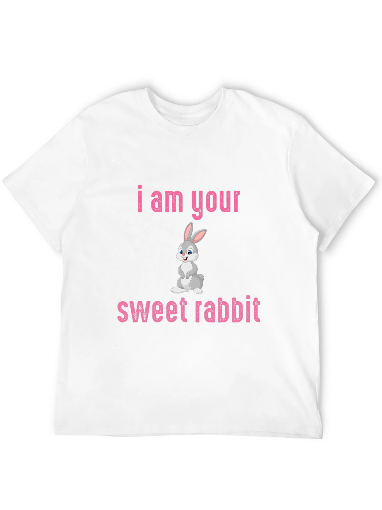 Black I am Your Sweet Rabbit Graphic T-Shirt view 12