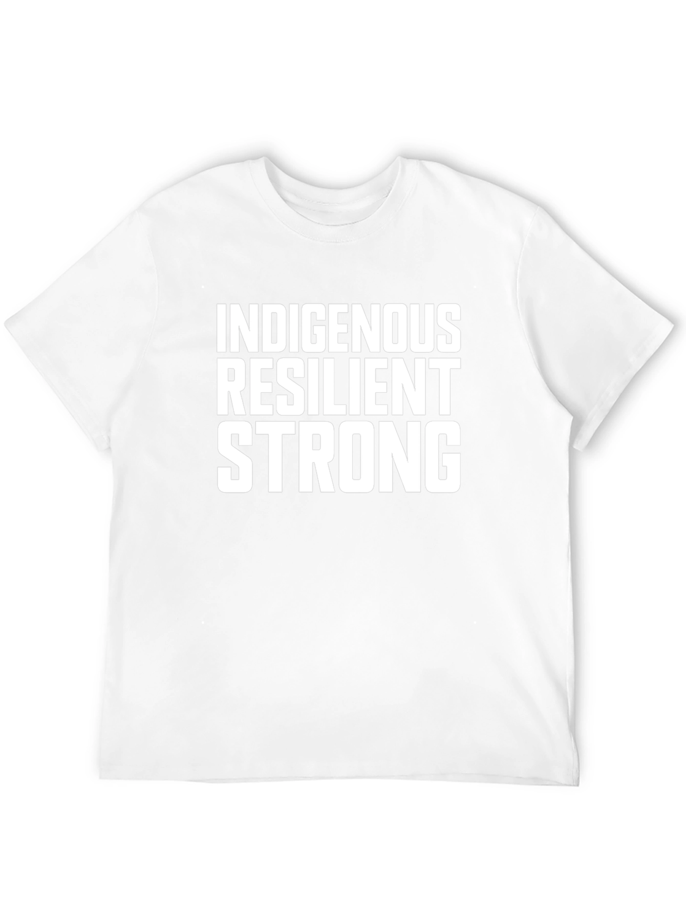 Indigenous Resilient Strong Black T-Shirt - 12