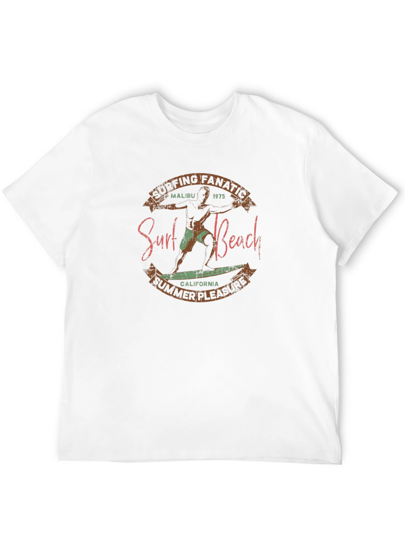 Black Surf Beach Graphic T-Shirt - Retro Style view 12