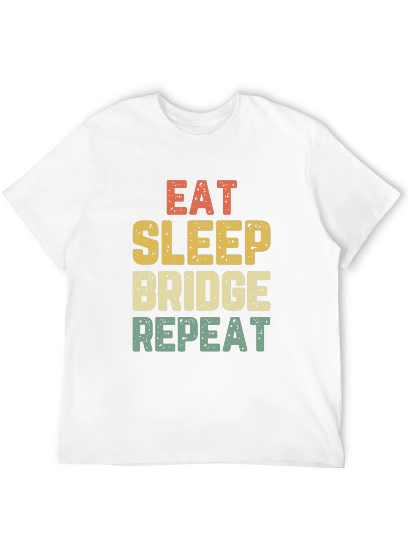 Black Eat Sleep Bridge Repeat T-Shirt view 12