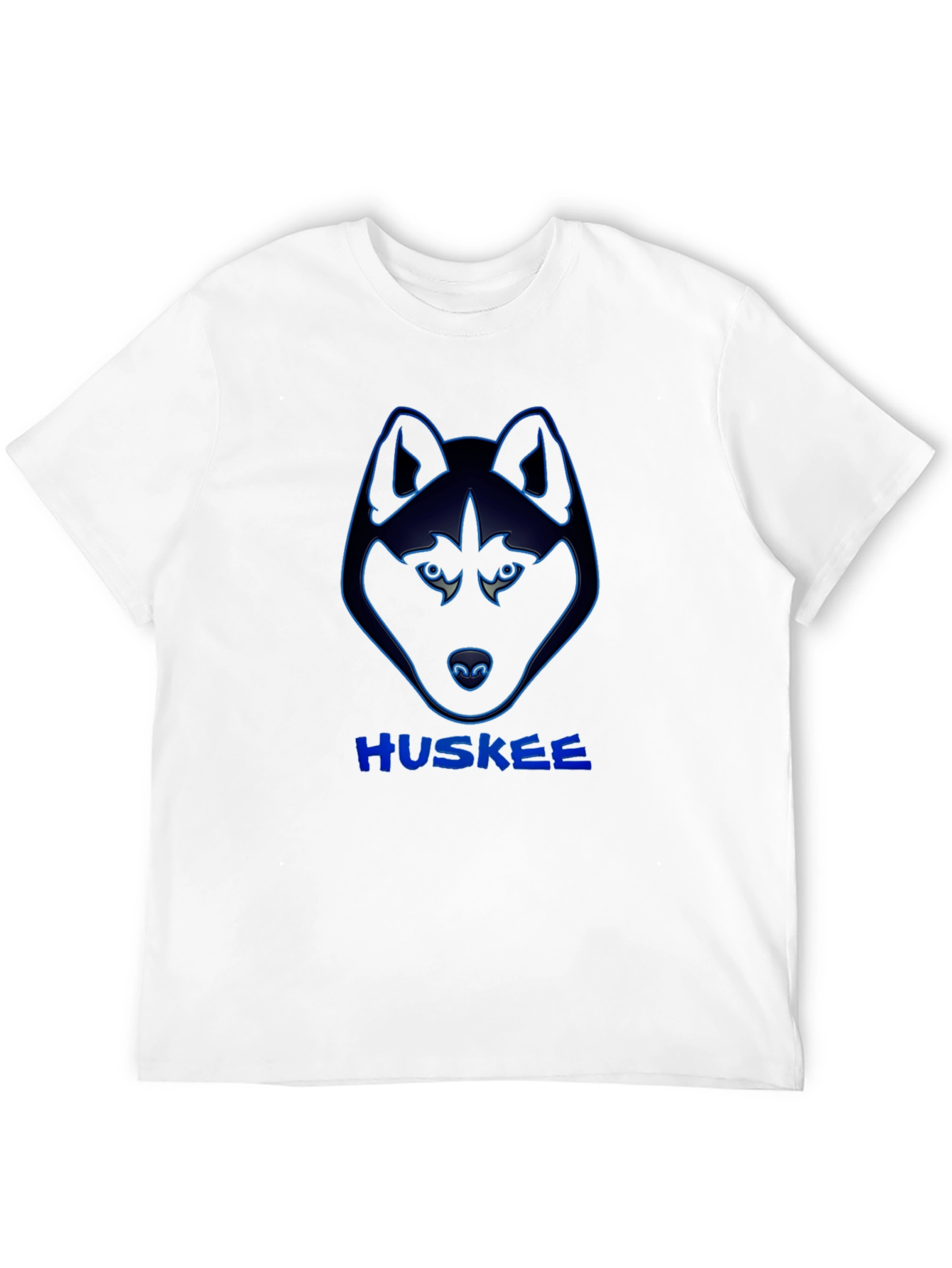 Black Huskee T-Shirt - Bold Graphic Print view 12