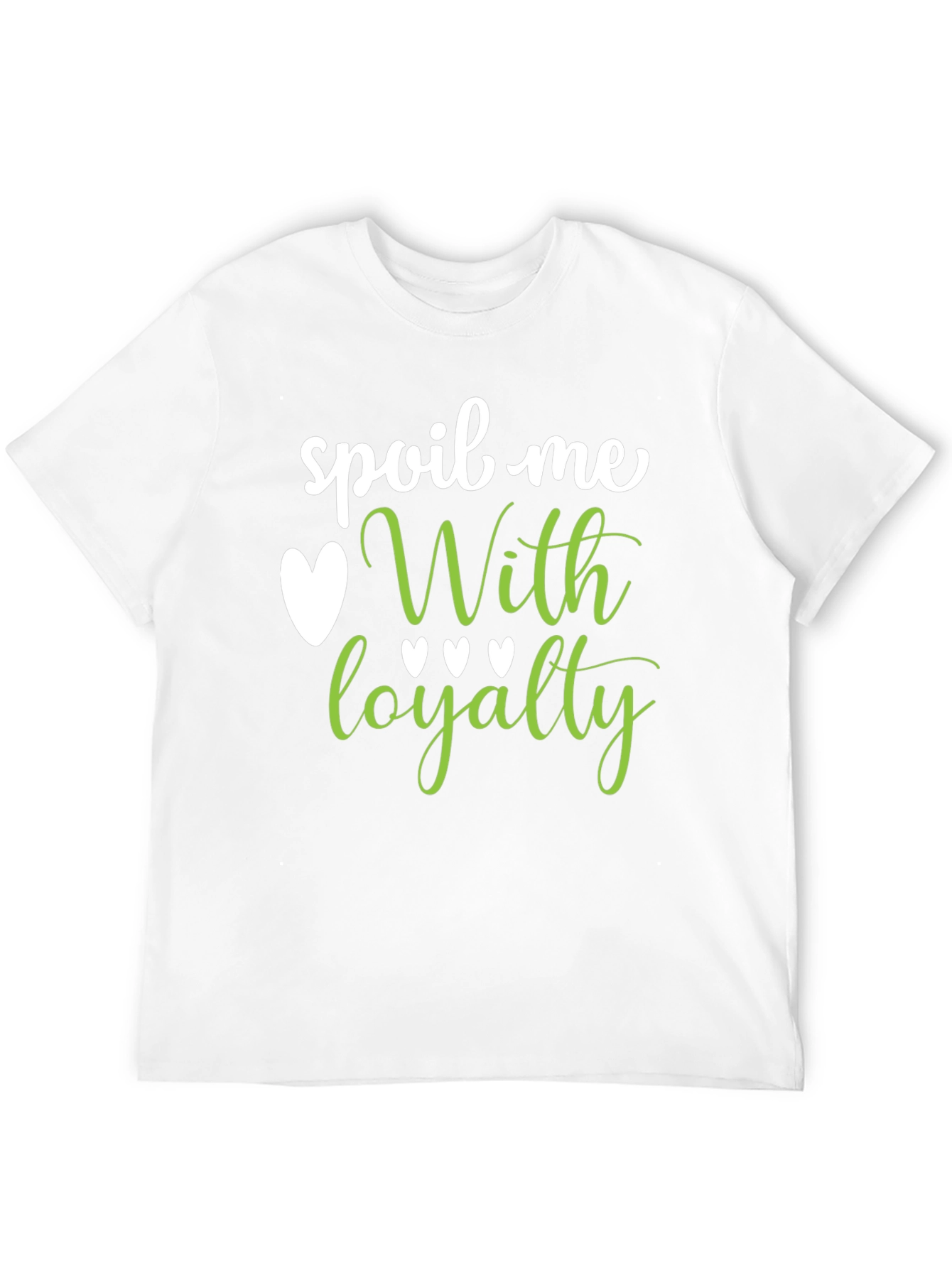 Black Spoil Me With Loyalty Graphic Tee - Black view 12