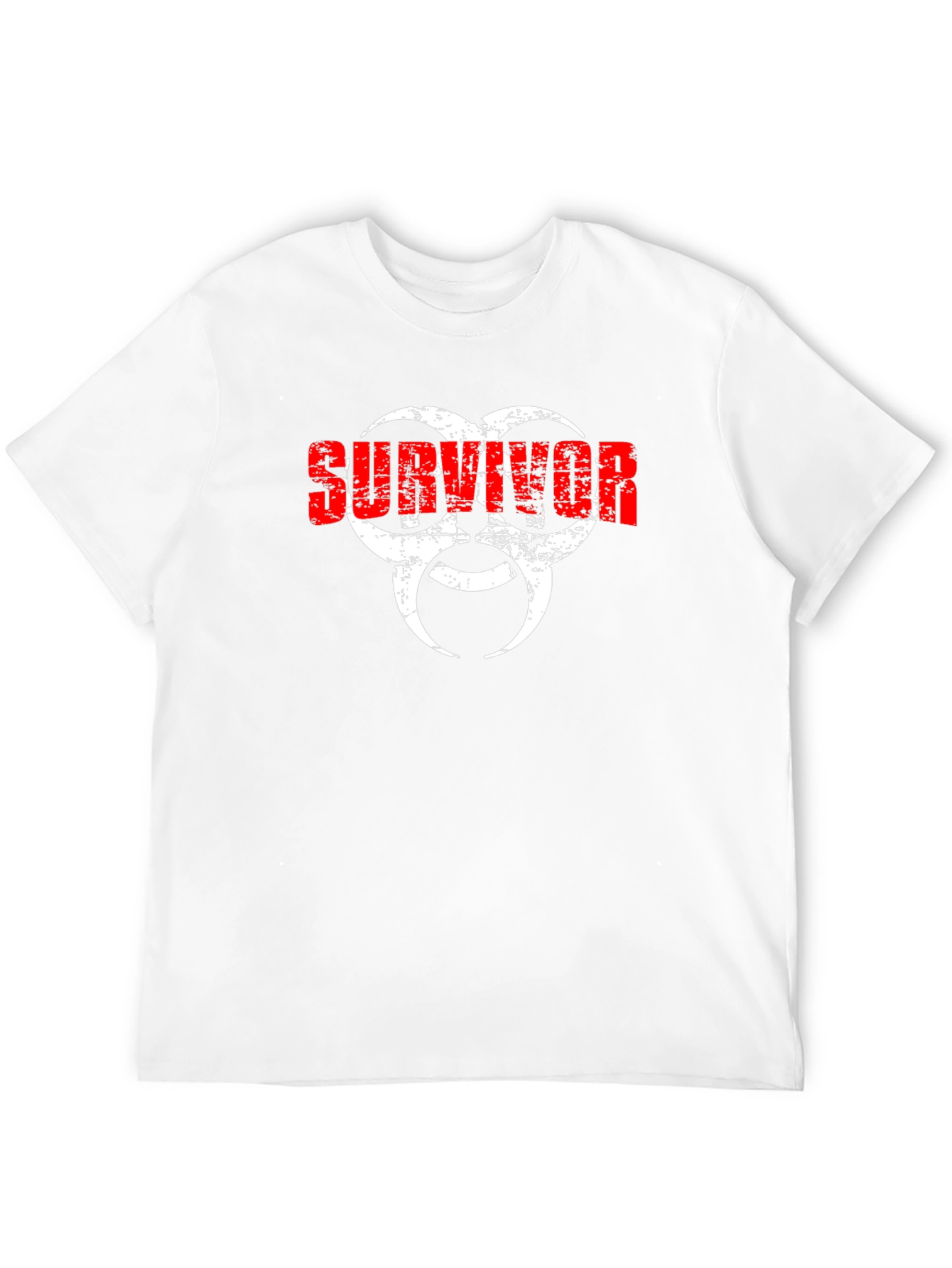 Black Survivor Biohazard Symbol T-Shirt view 12