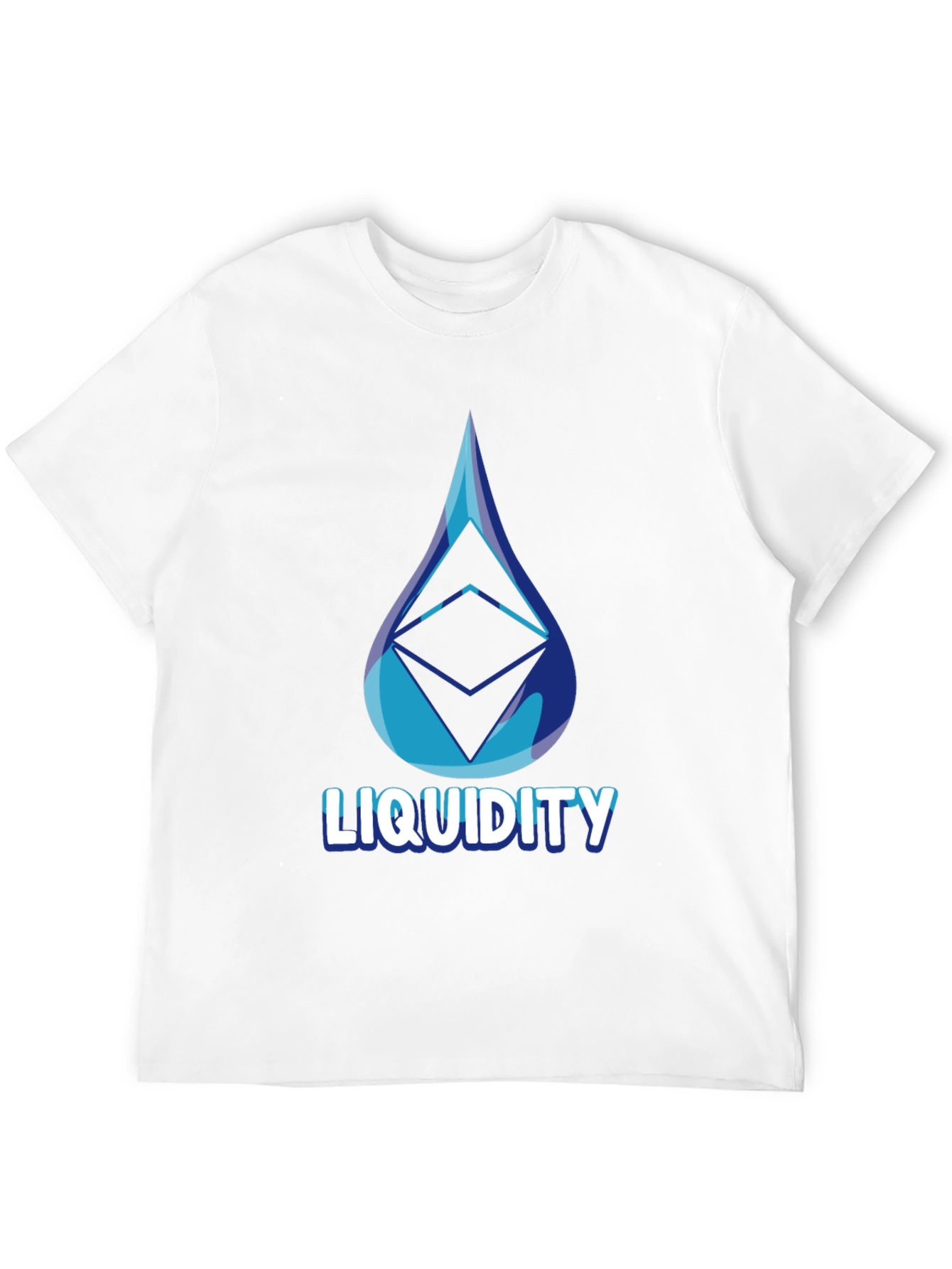 Black Liquidity Crypto Tee - Stylish Ethereum Design view 12