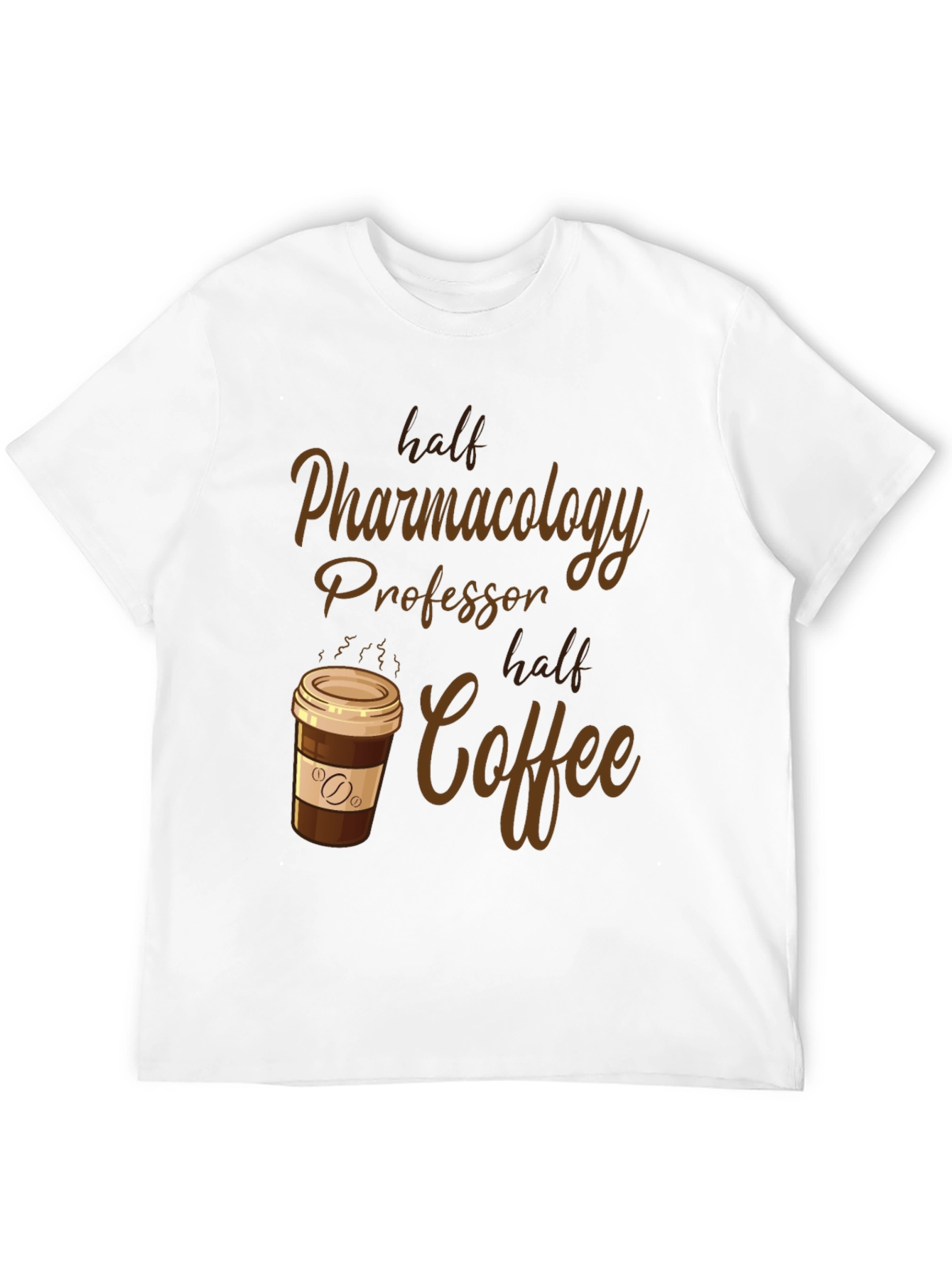 Black Pharmacology Professor Coffee Lover T-Shirt view 12