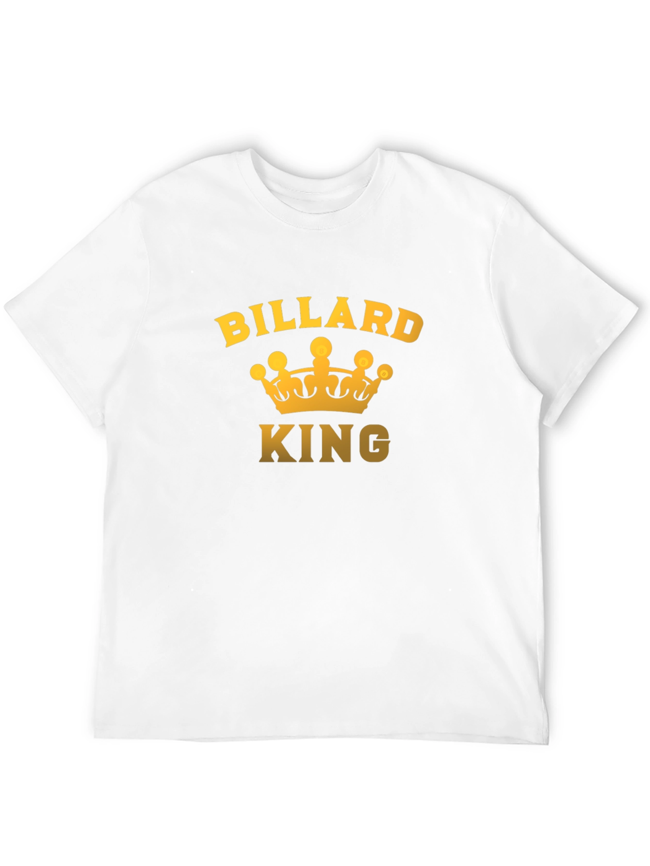 Black Billard King Black T-Shirt view 12
