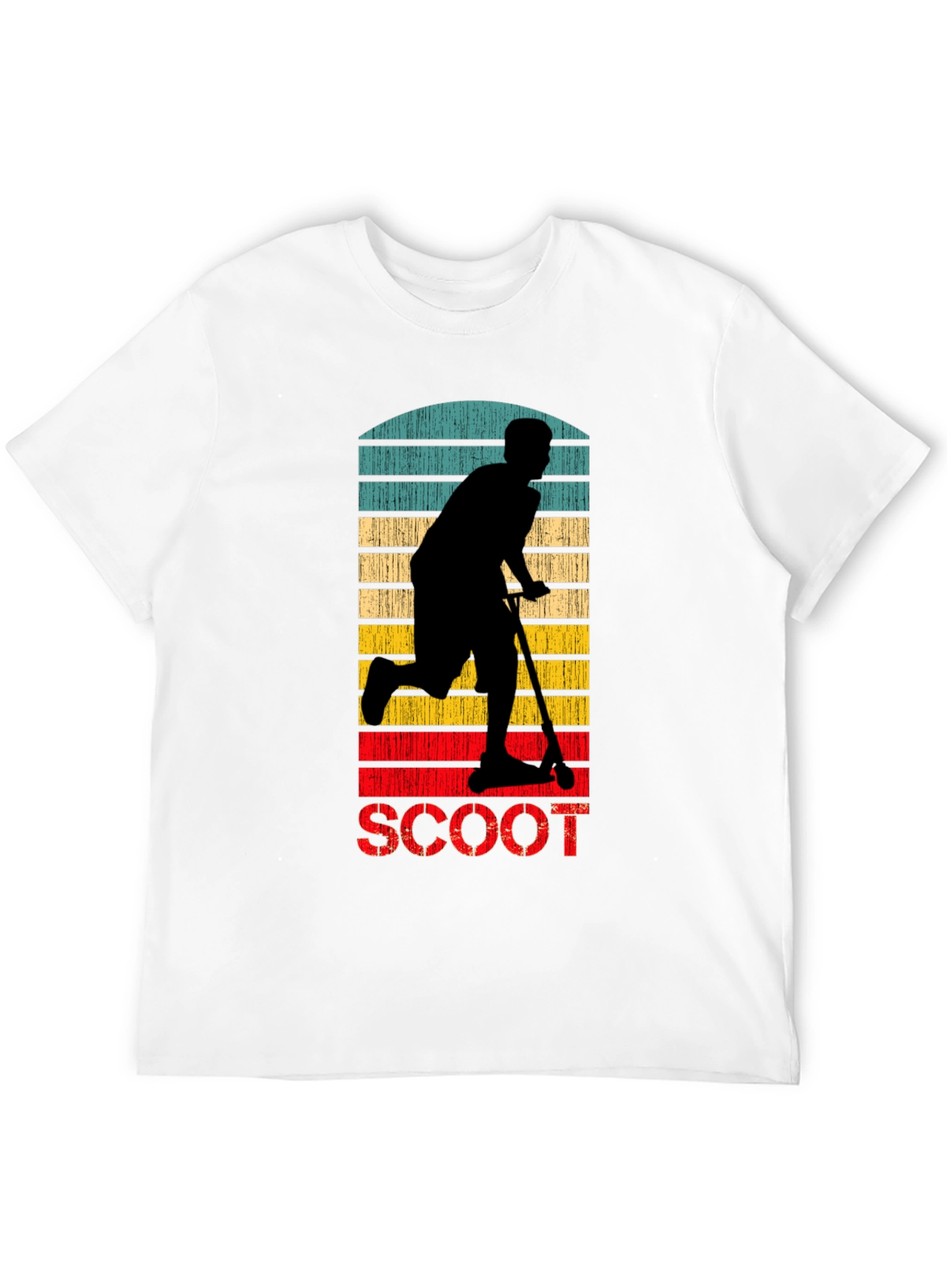 Retro Scooter Graphic T-Shirt - 12