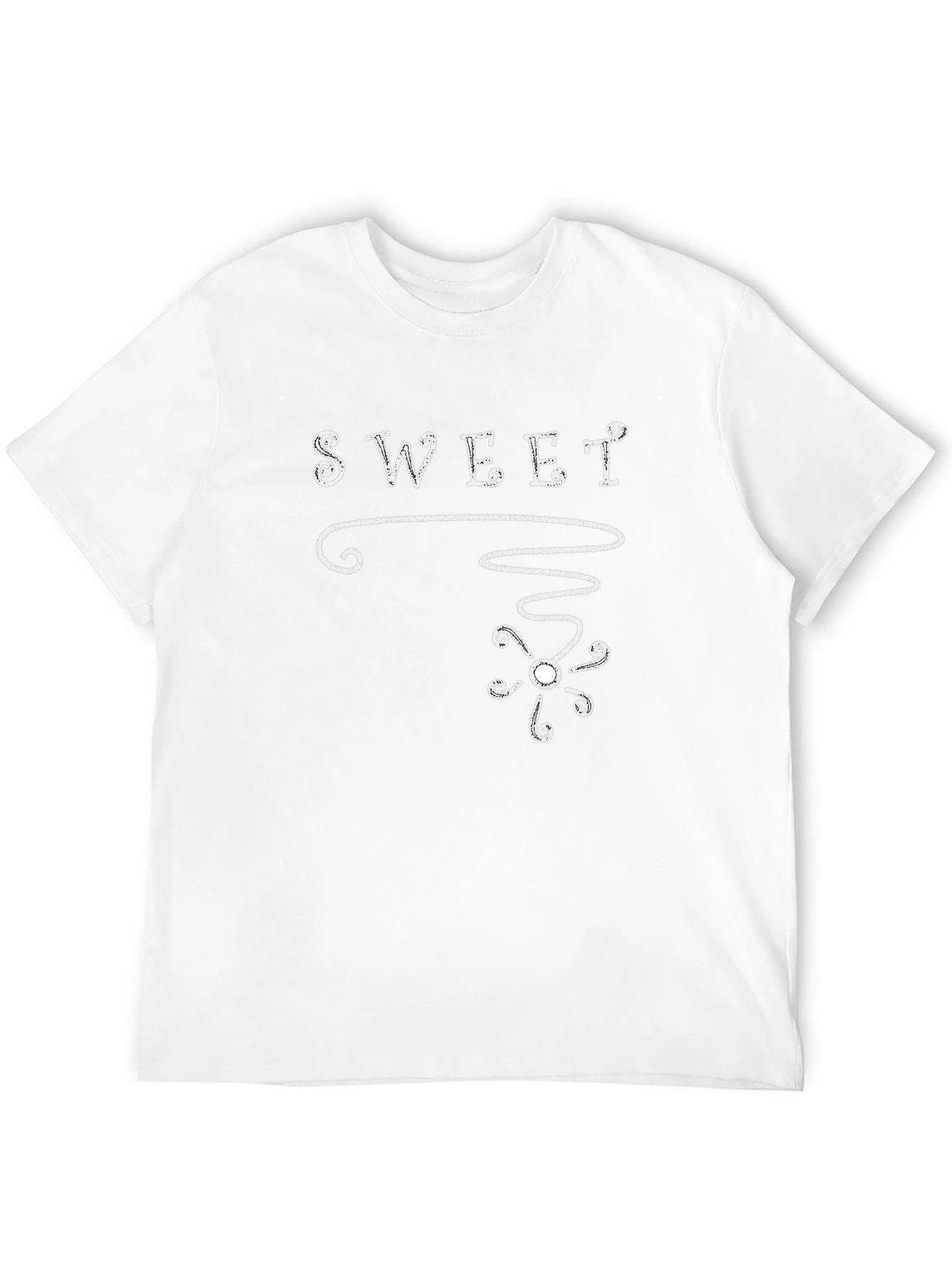 Black Sweet T-Shirt: Unique Graphic Tee view 12