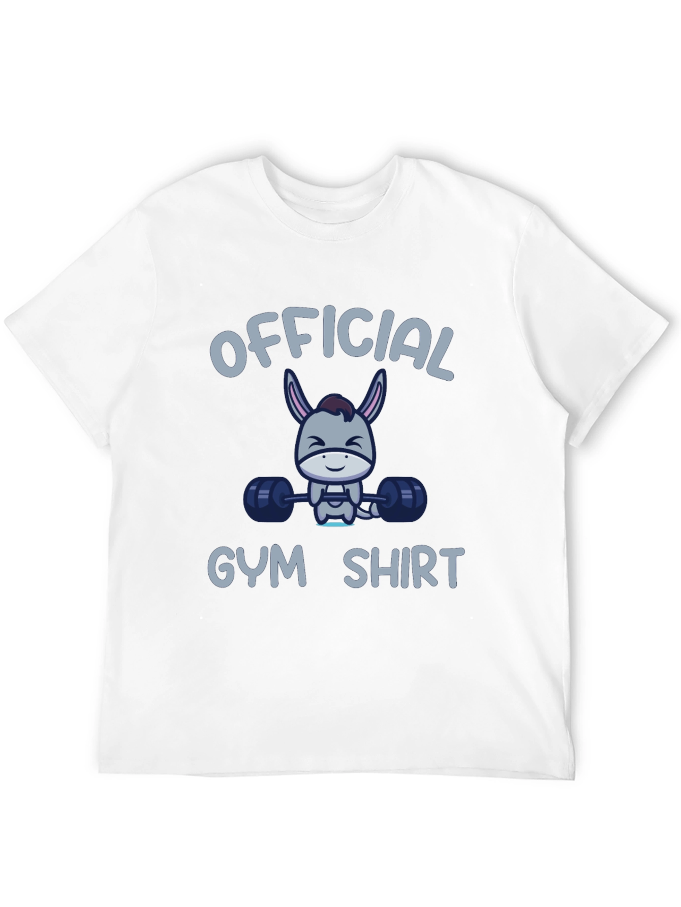Black Funny Donkey Gym Shirt - Official Workout Tee view 12