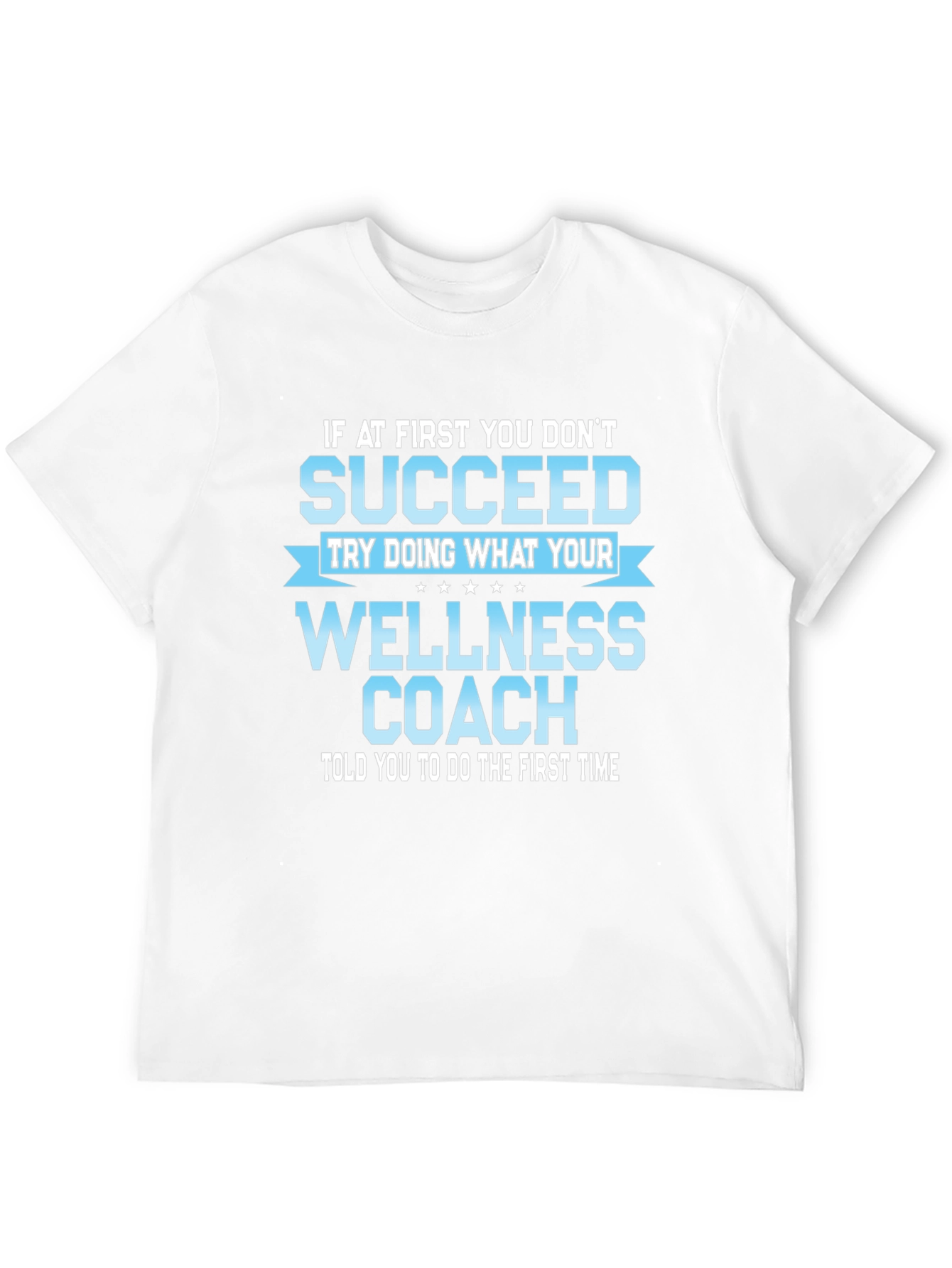 Black Wellness Coach T-Shirt - Motivational Fitness Tee view 12