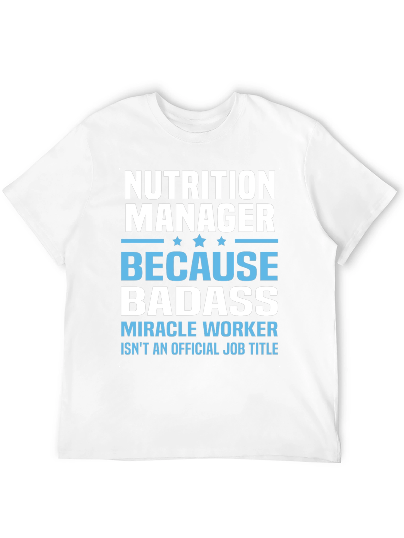 Black Nutrition Manager Badass T-Shirt view 12