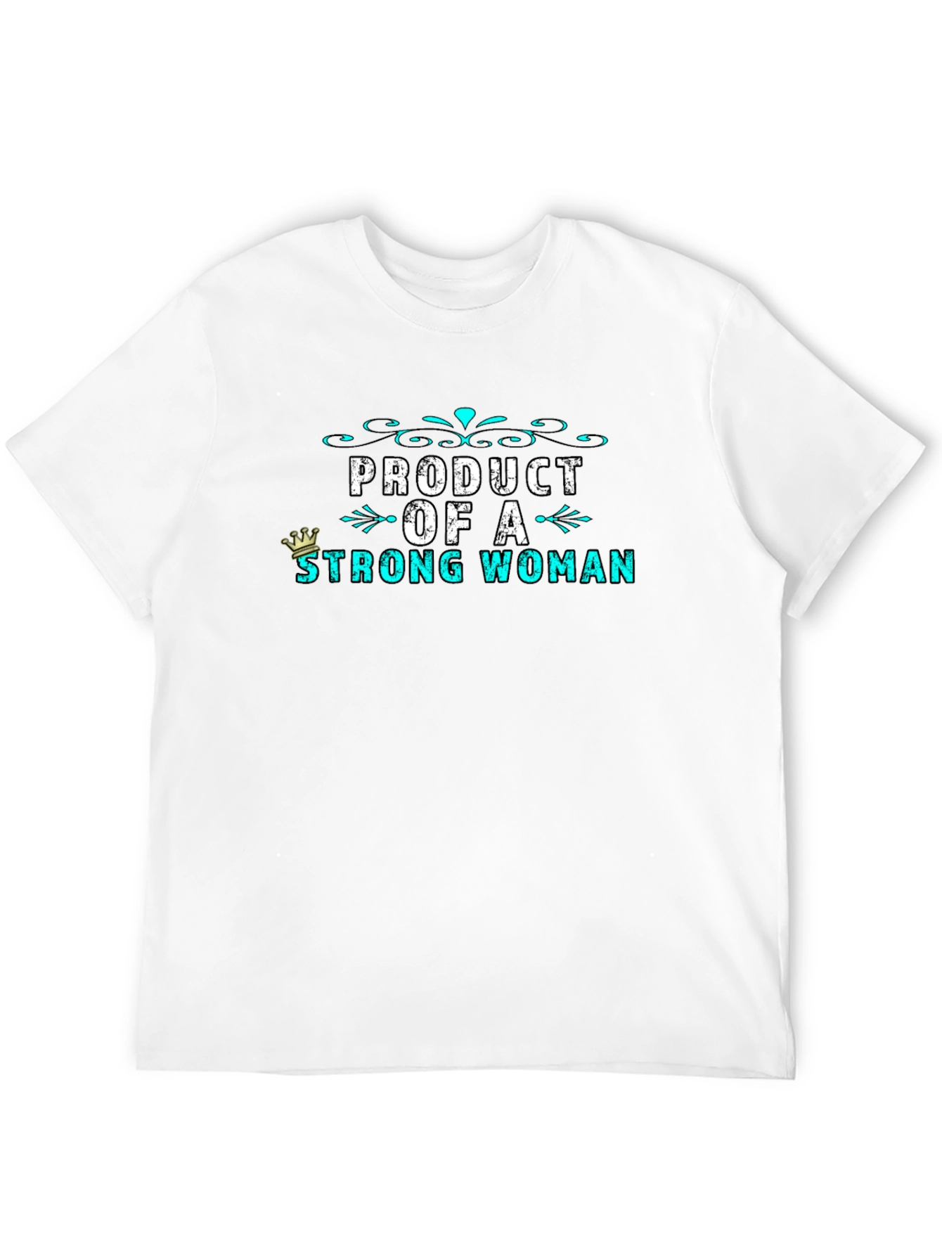 Black Product of a Strong Woman Graphic Tee view 12