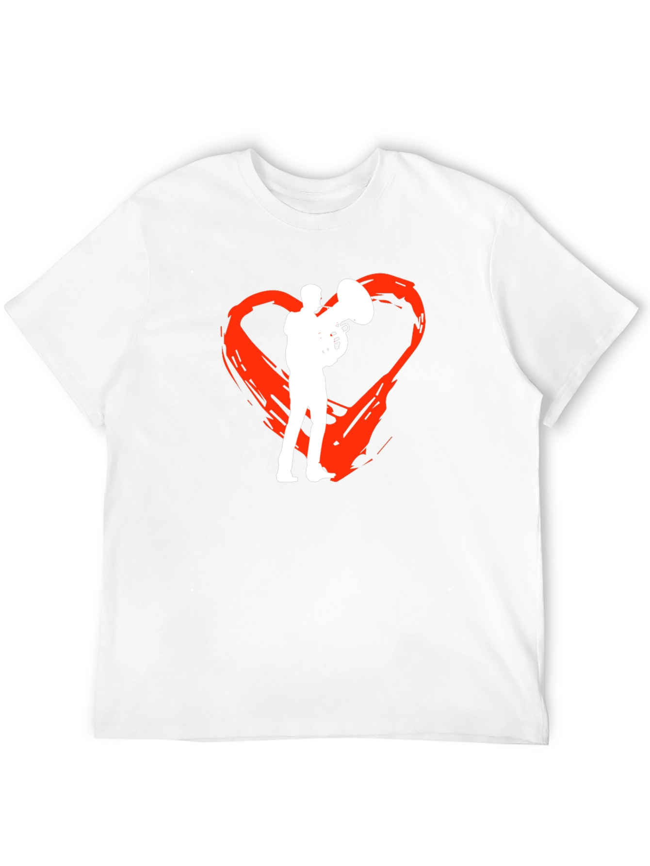 Black Tuba Heartbeat T-Shirt view 12