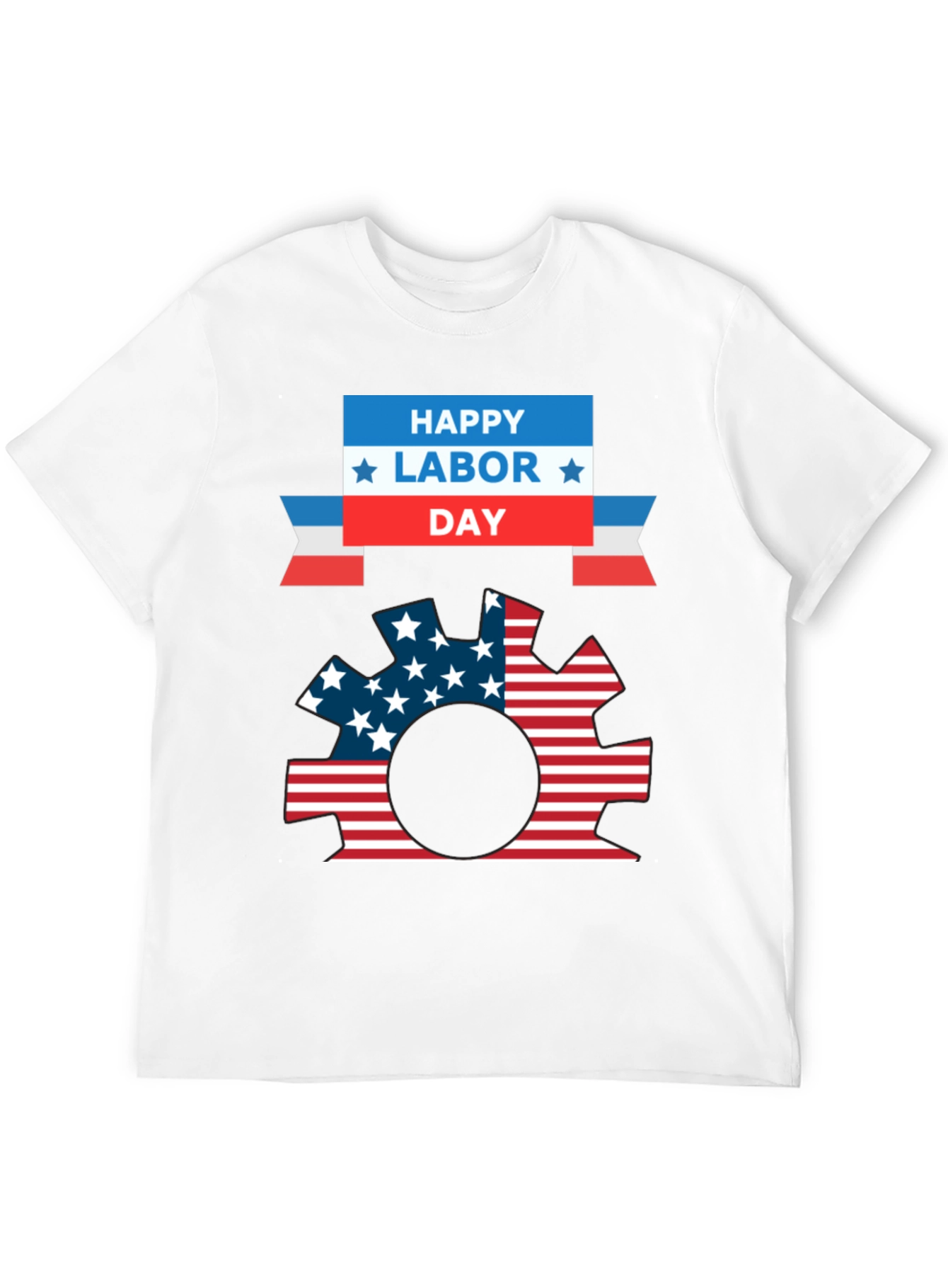Black Happy Labor Day Patriotic Gear T-Shirt view 12