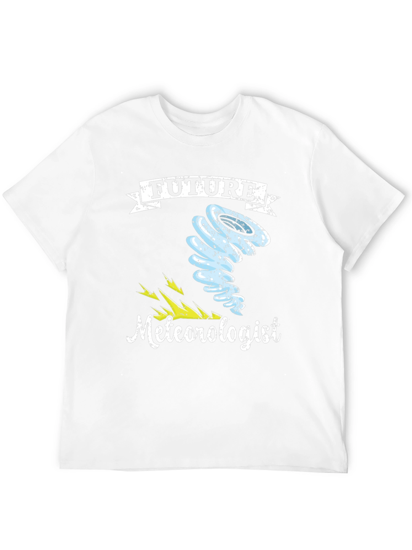 Black Future Meteorologist T-Shirt view 12