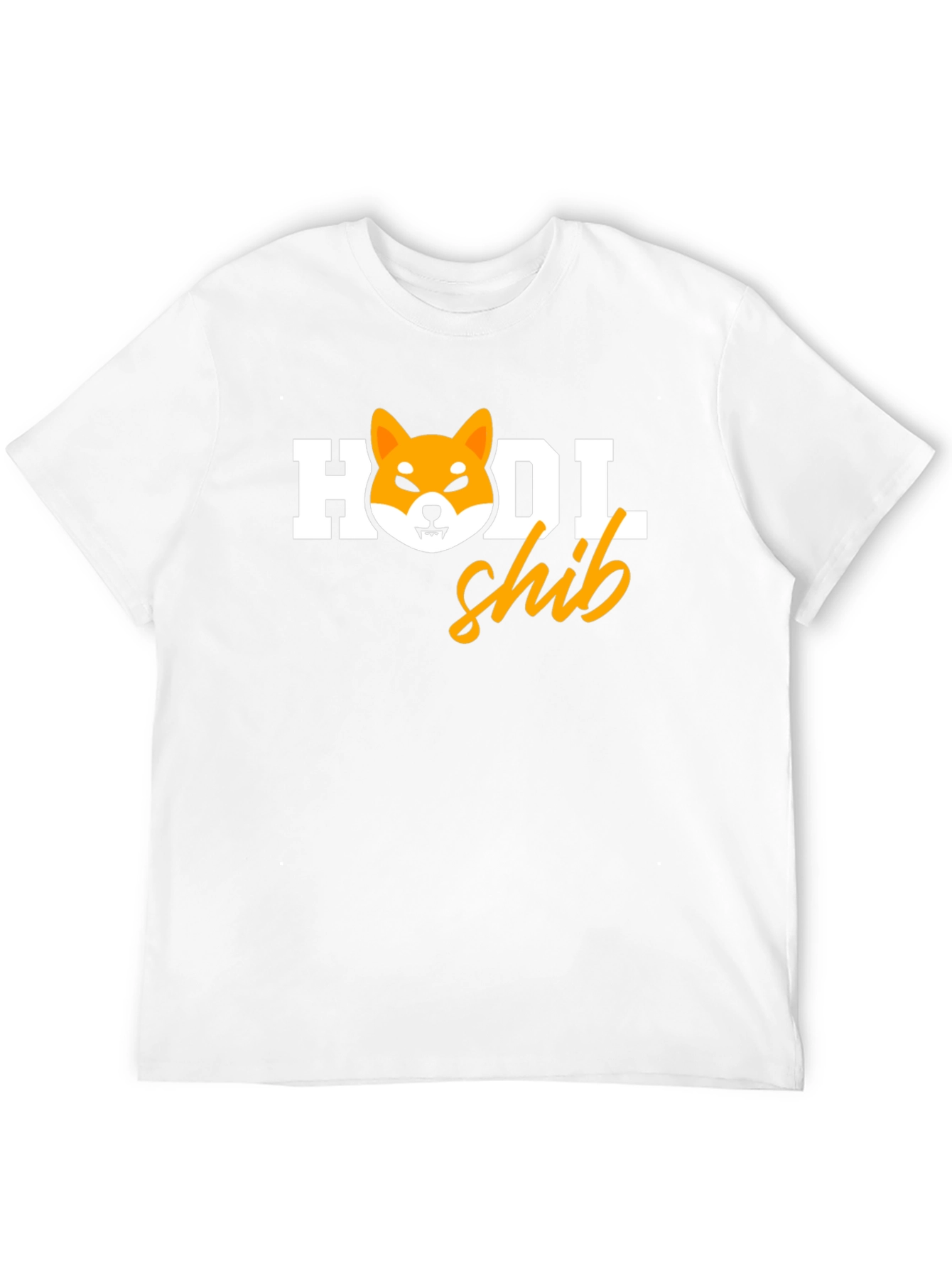 Black HODL Shib Crypto T-Shirt view 12