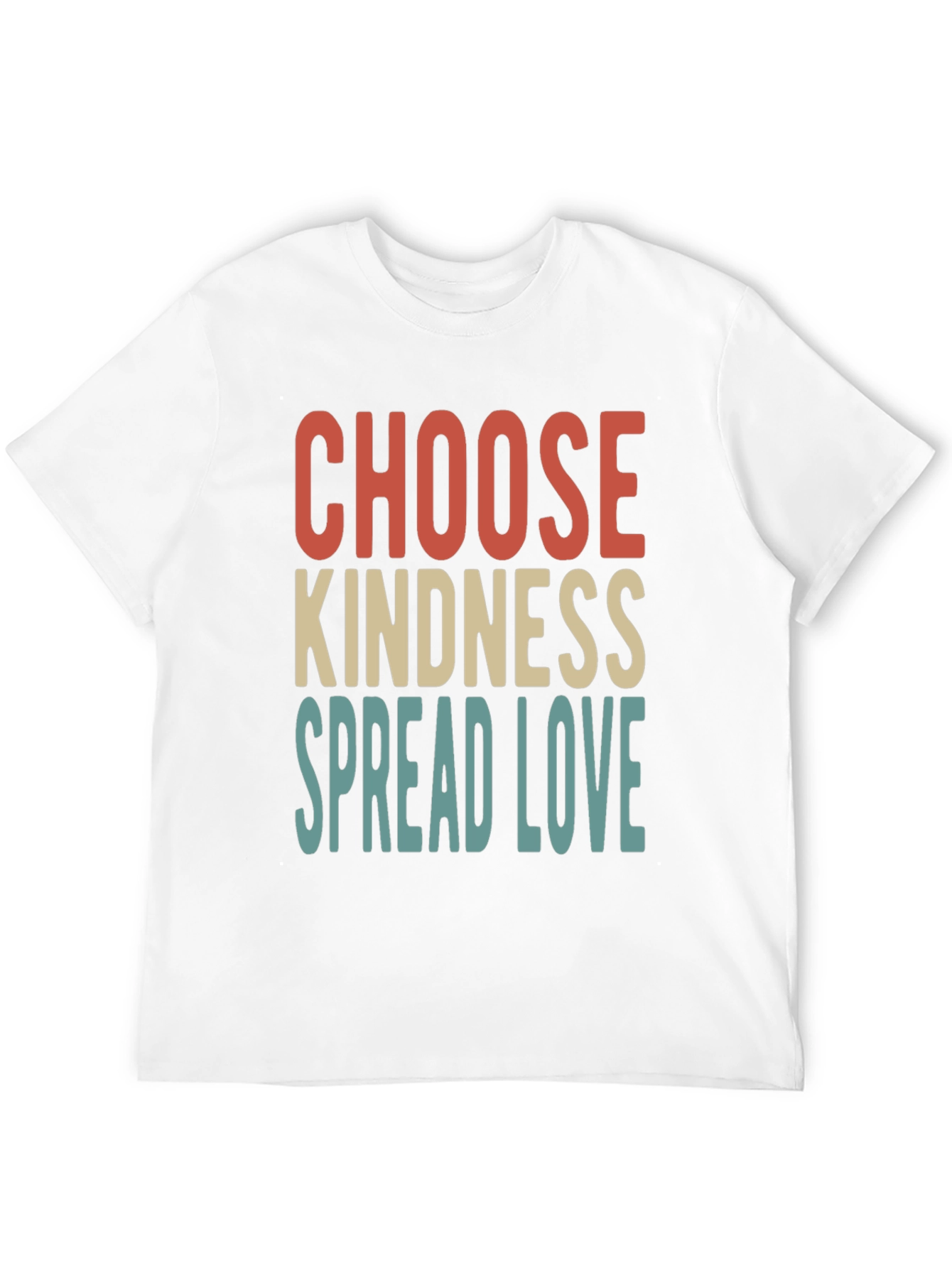 Black Choose Kindness Graphic Tee - Spread Love T-Shirt view 12