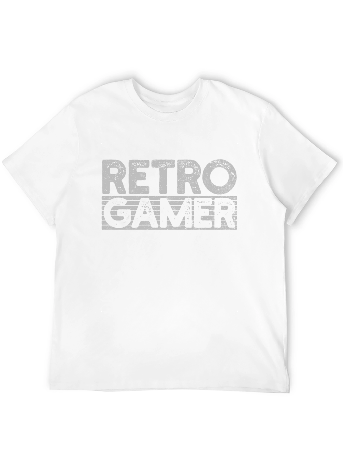 Black Retro Gamer Black Graphic T-Shirt view 12