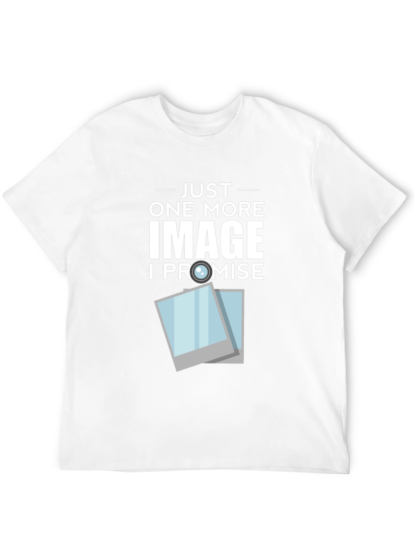 Black One More Image T-Shirt - Photography Tee view 12