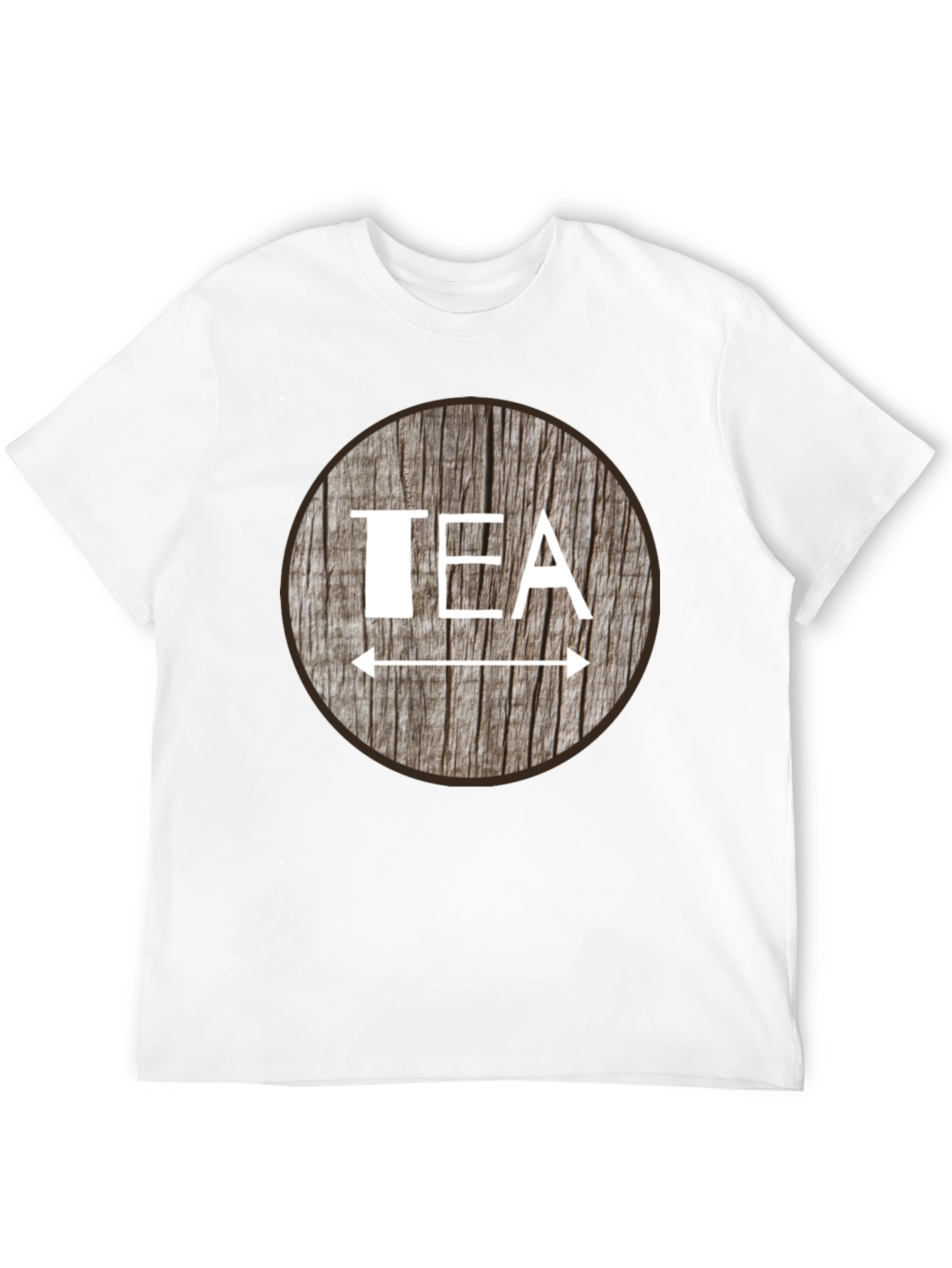 Black TEA T-Shirt - Novelty Design Tee view 12