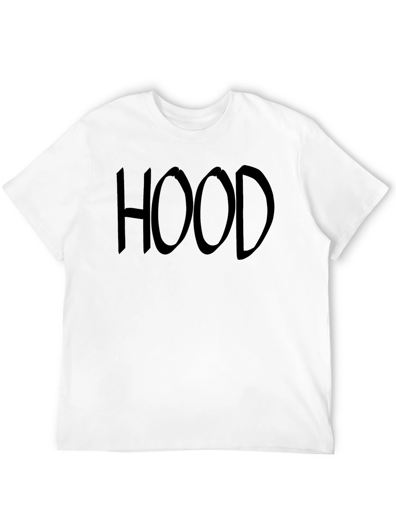 Black Black "HOOD" Graphic Tee - Casual Comfort view 12