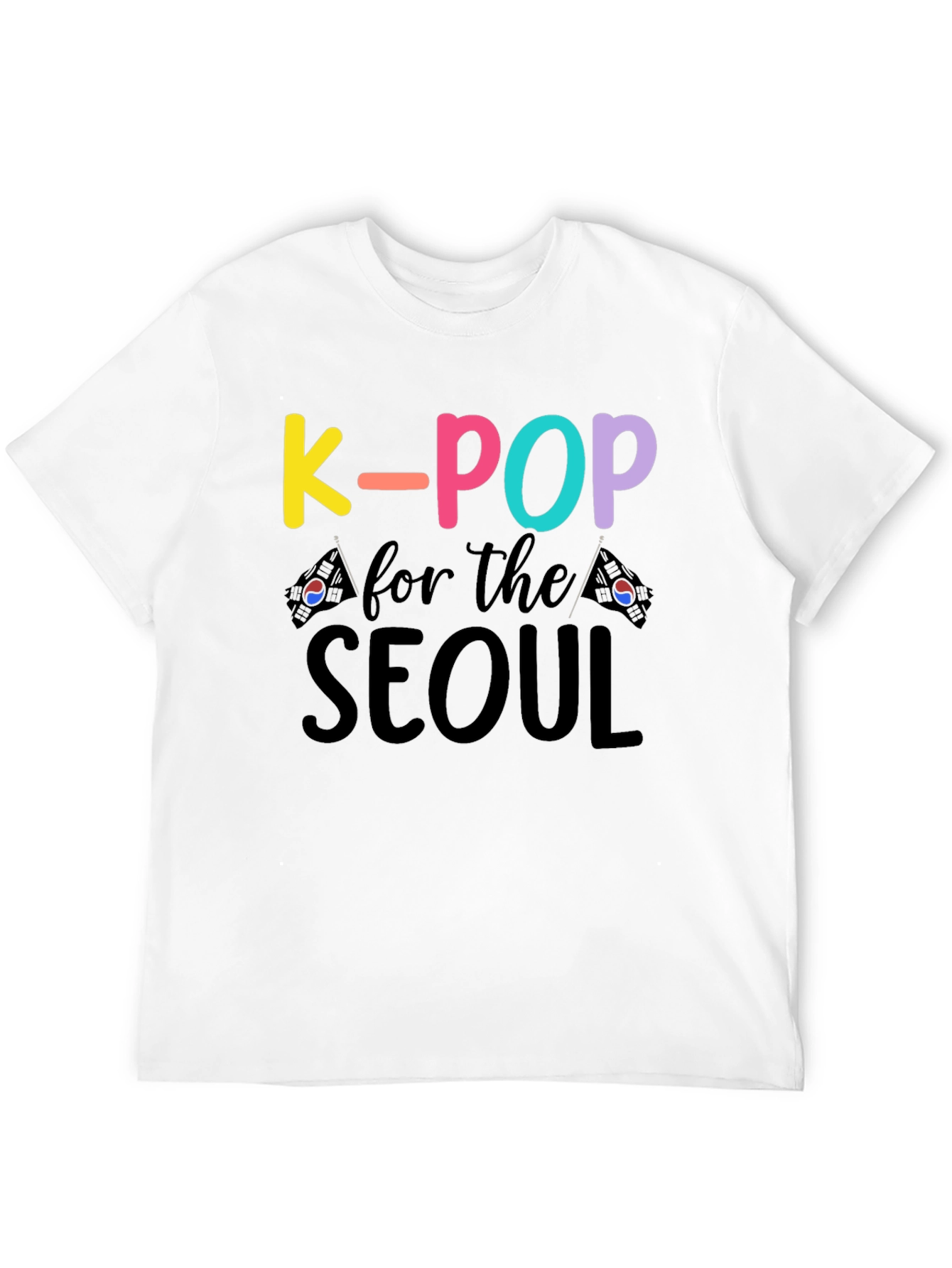 Black K-Pop for the Seoul T-Shirt view 12