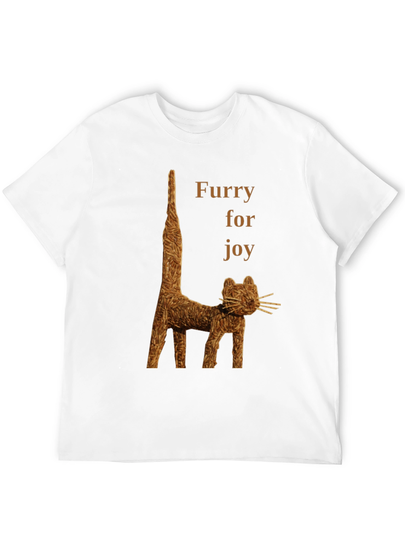 Black Furry for Joy T-shirt view 12