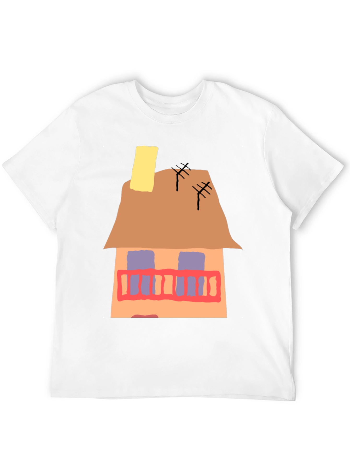 Black House Graphic T-Shirt - Unique Design view 12