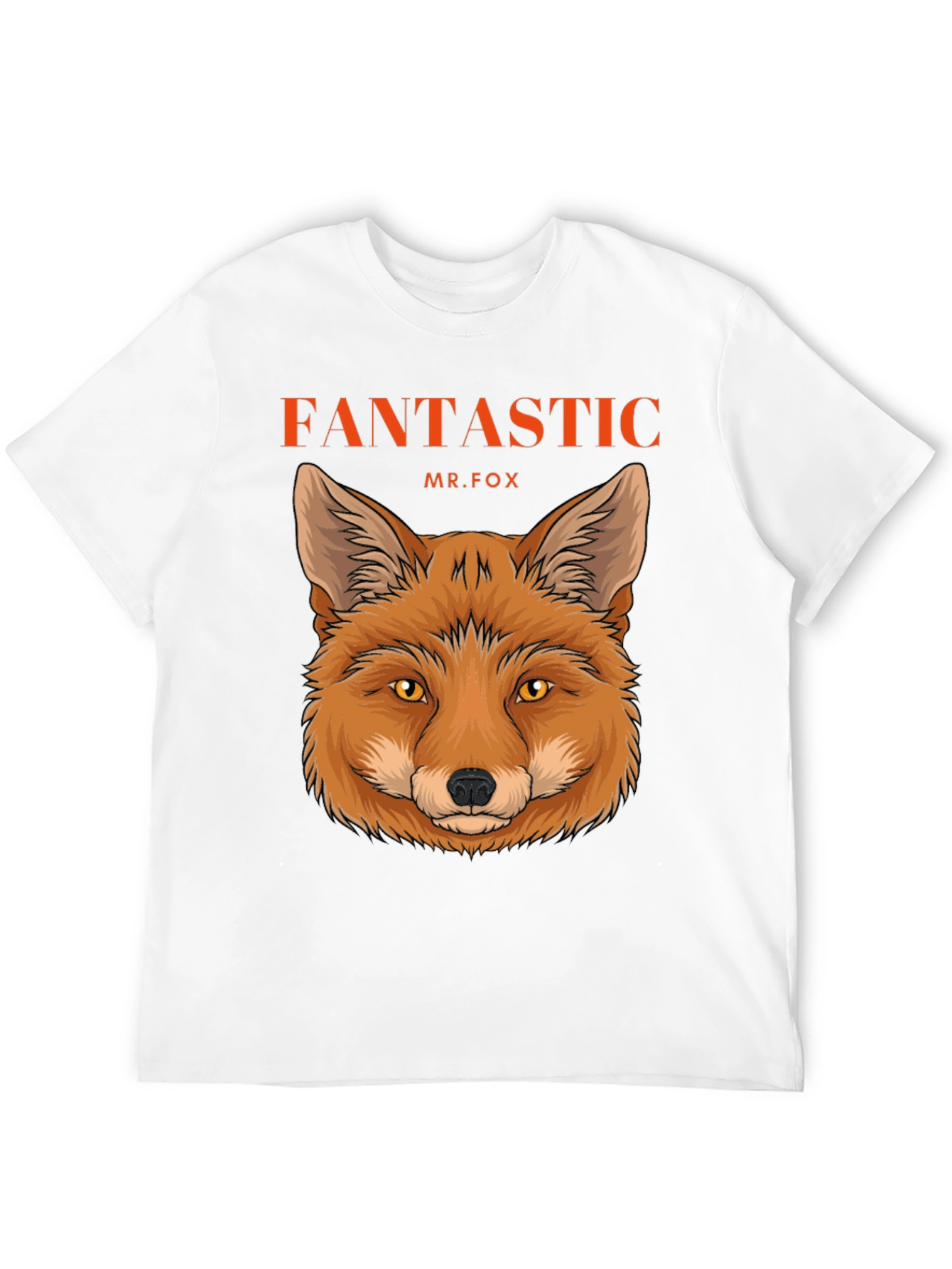 Black Fantastic Mr. Fox Graphic Tee - Black Cotton T-Shirt view 12