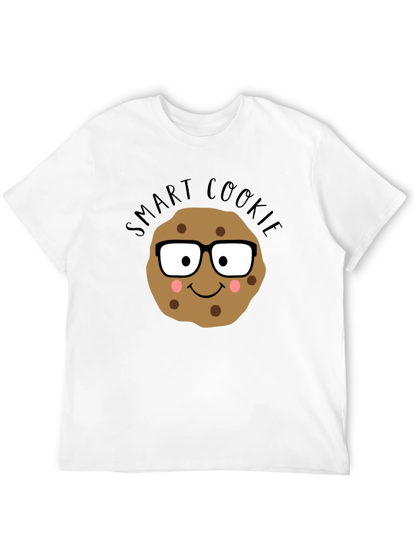 Black Smart Cookie T-Shirt: Funny Geeky Tee view 12