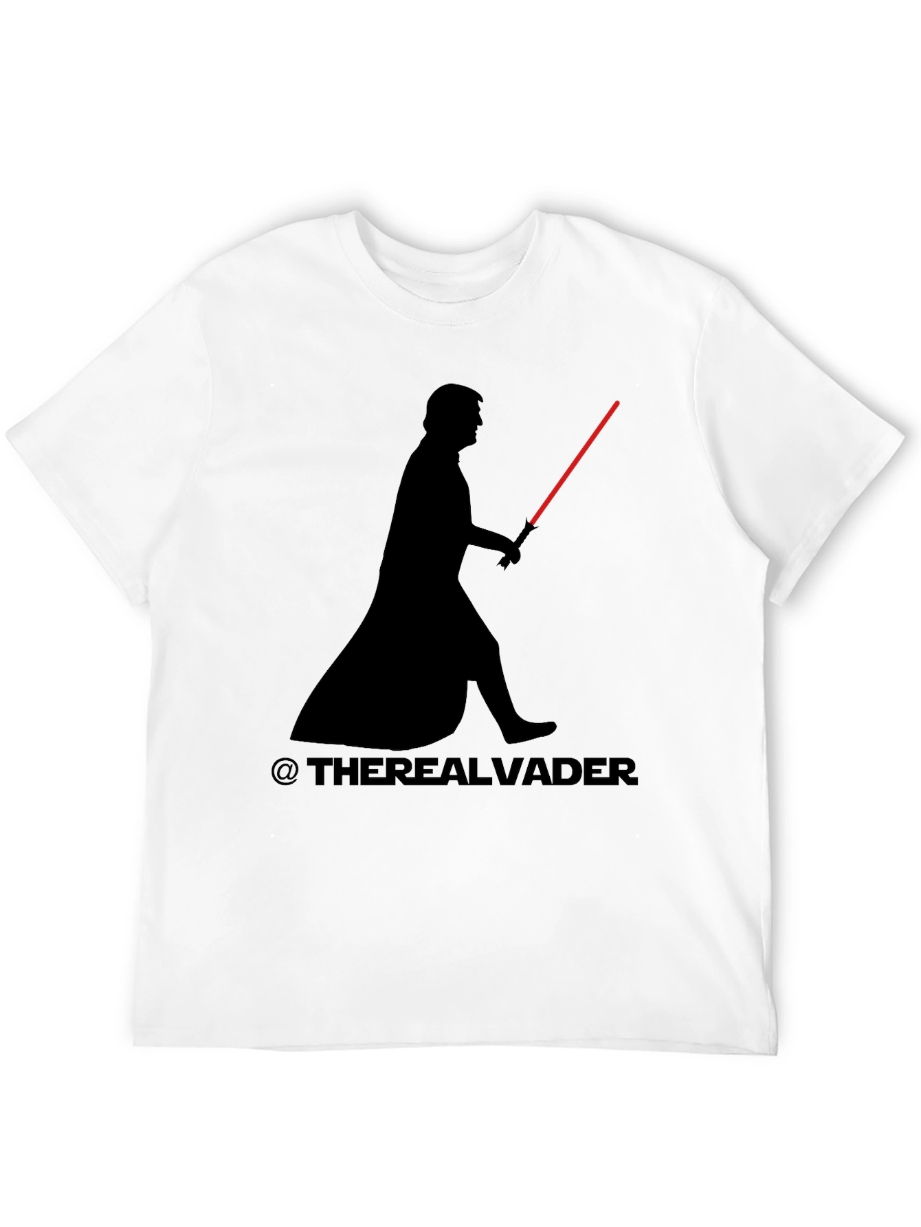 Black Trump Vader T-Shirt - The Real Vader Tee view 12