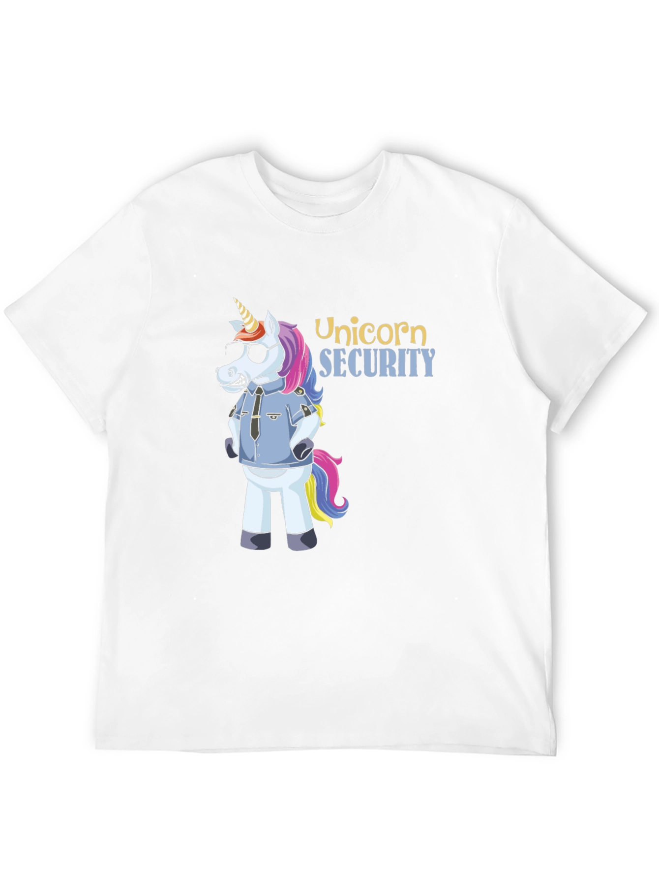 Black Unicorn Security T-Shirt view 12