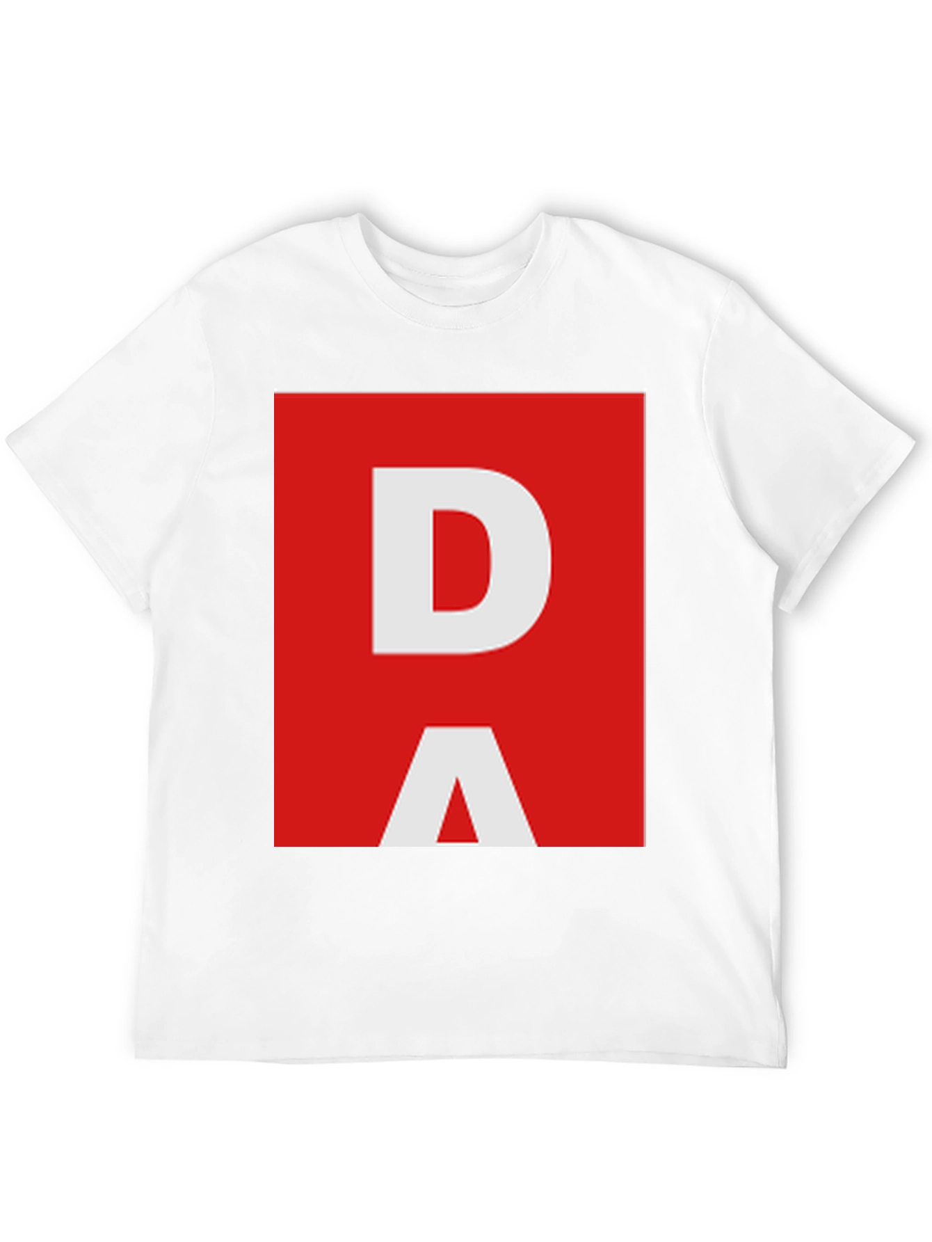 Black DA Graphic Tee - Bold Minimalist Design, Soft Cotton Blend view 12