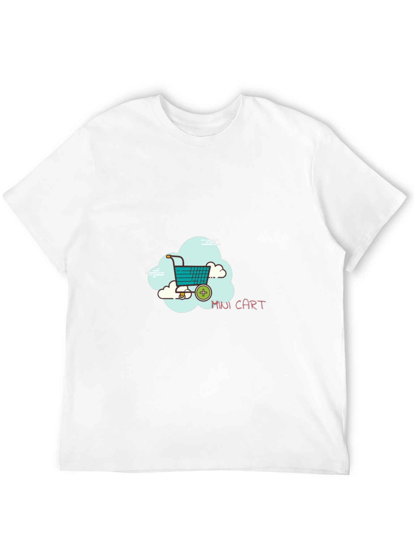 Mini Cart Graphic Black T-Shirt - 12
