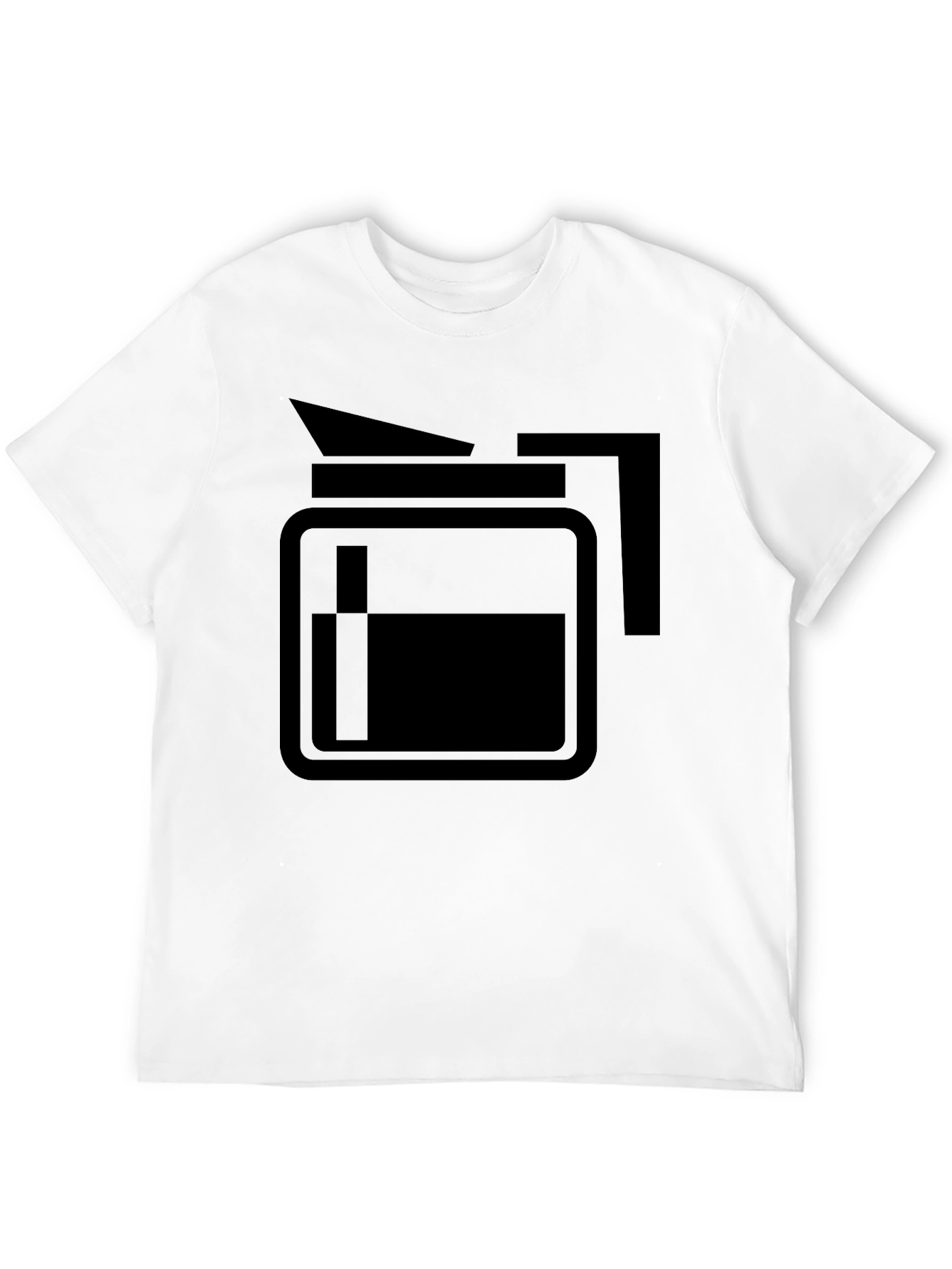 Black Coffee Lover Graphic Tee - Black Unisex T-Shirt view 12
