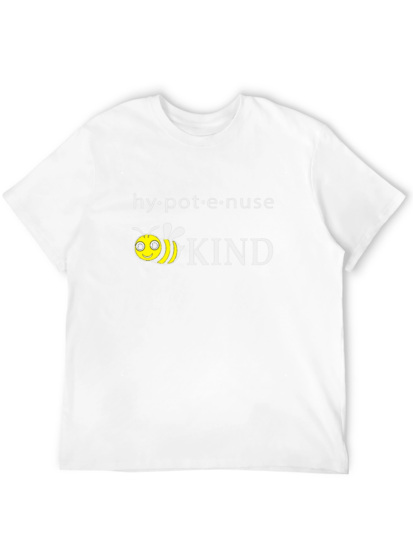 Black Hypotenuse Kind T-Shirt, Bee Kind Shirt view 12