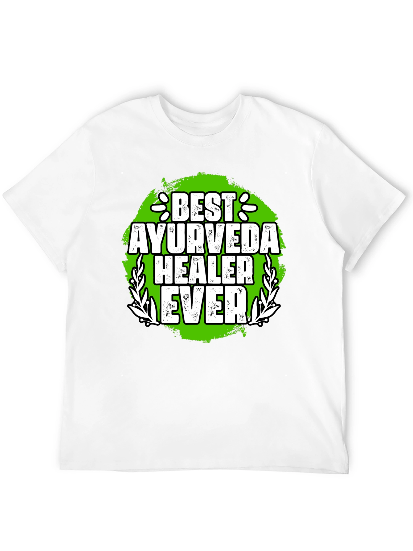 Black Best Ayurveda Healer Ever T-Shirt view 12