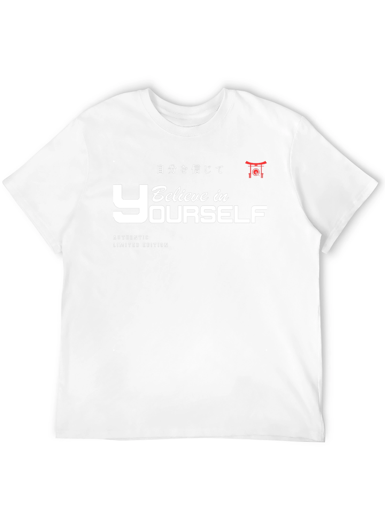 Black Believe In Yourself Graphic T-Shirt - Black view 12