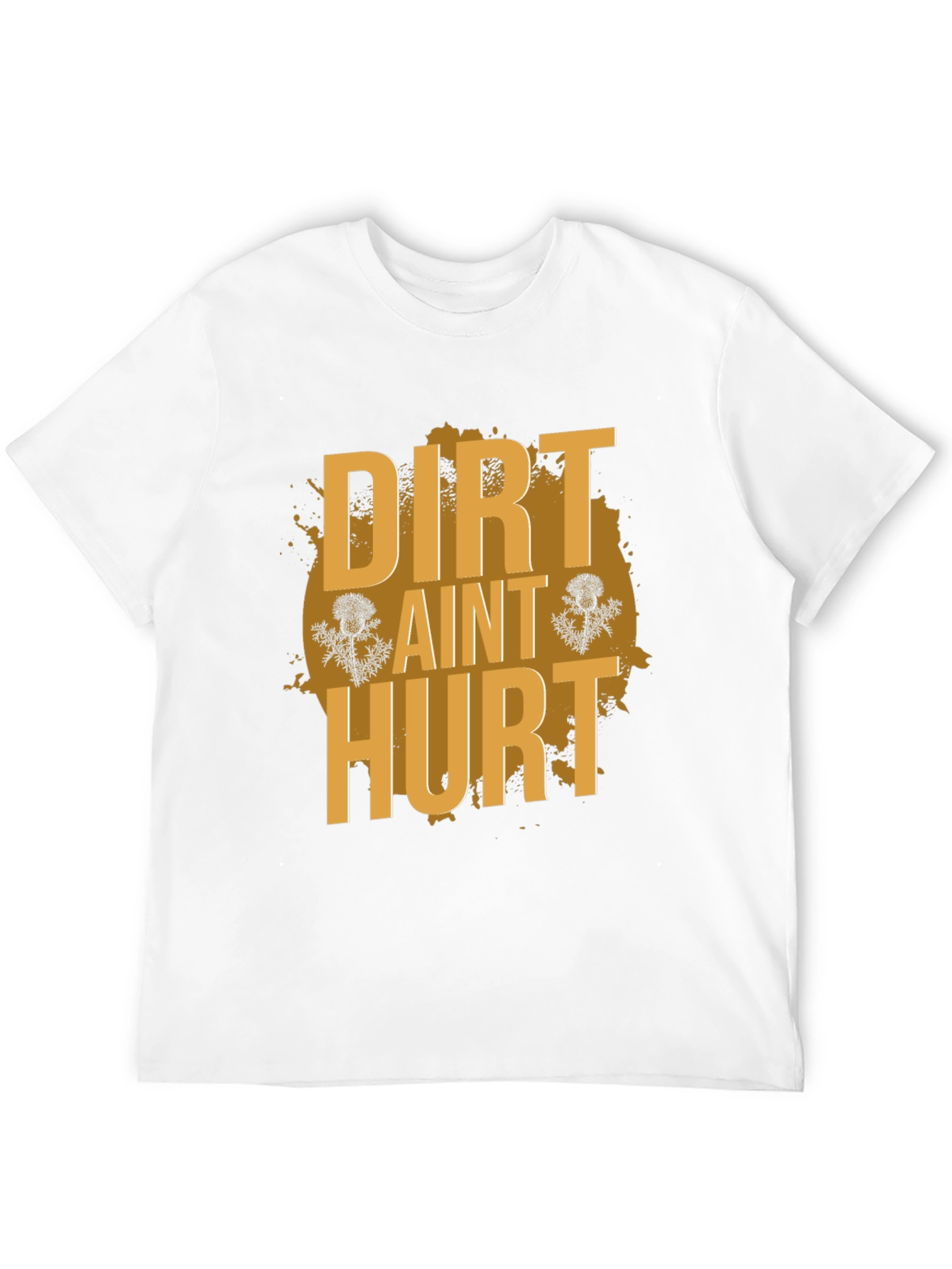 Black Dirt Ain't Hurt Black T-Shirt view 12