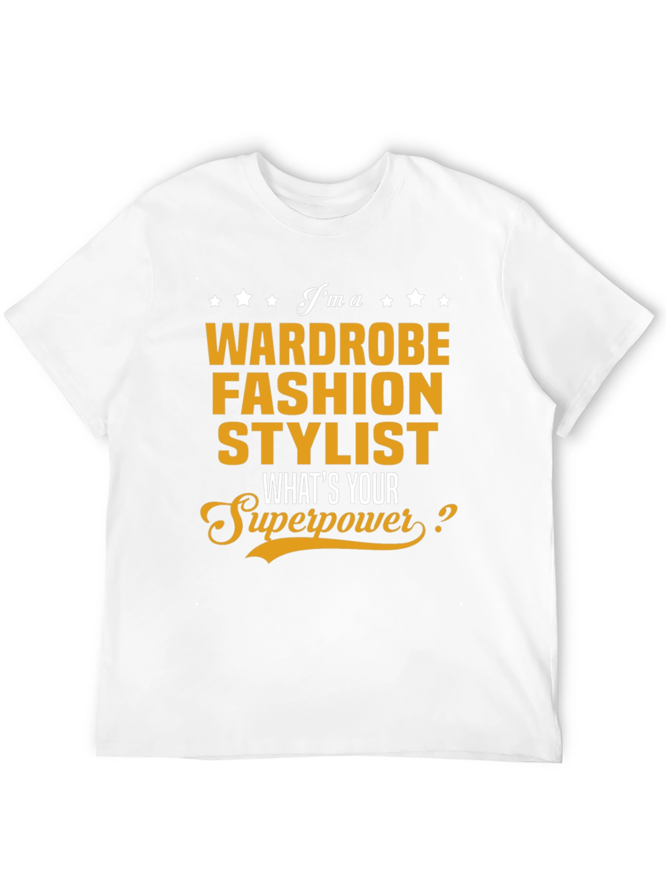 Black Wardrobe Fashion Stylist Superpower T-Shirt view 12