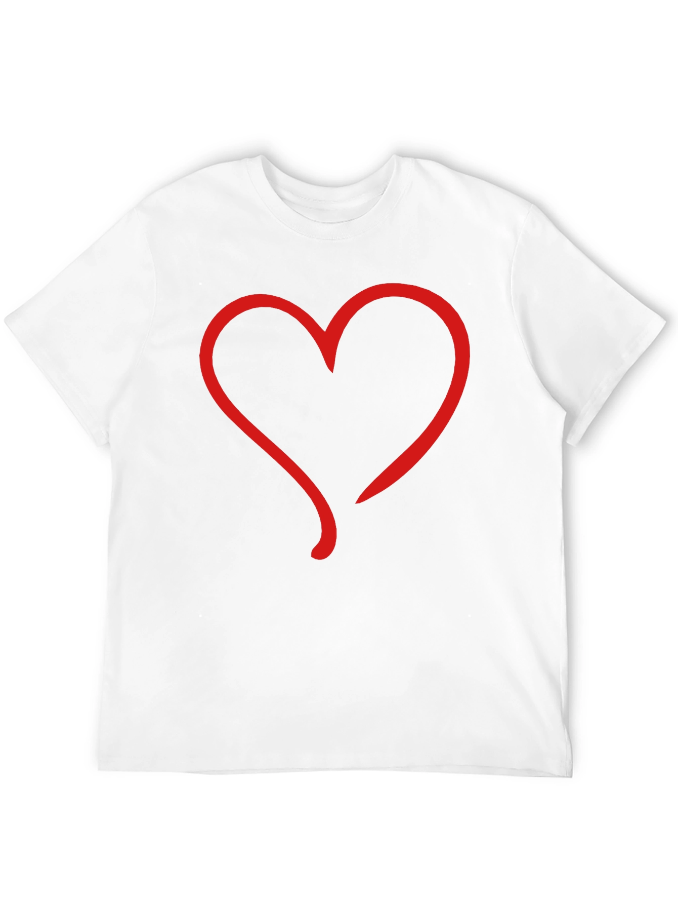 Black Heart Graphic Black T-Shirt - Casual Style view 12