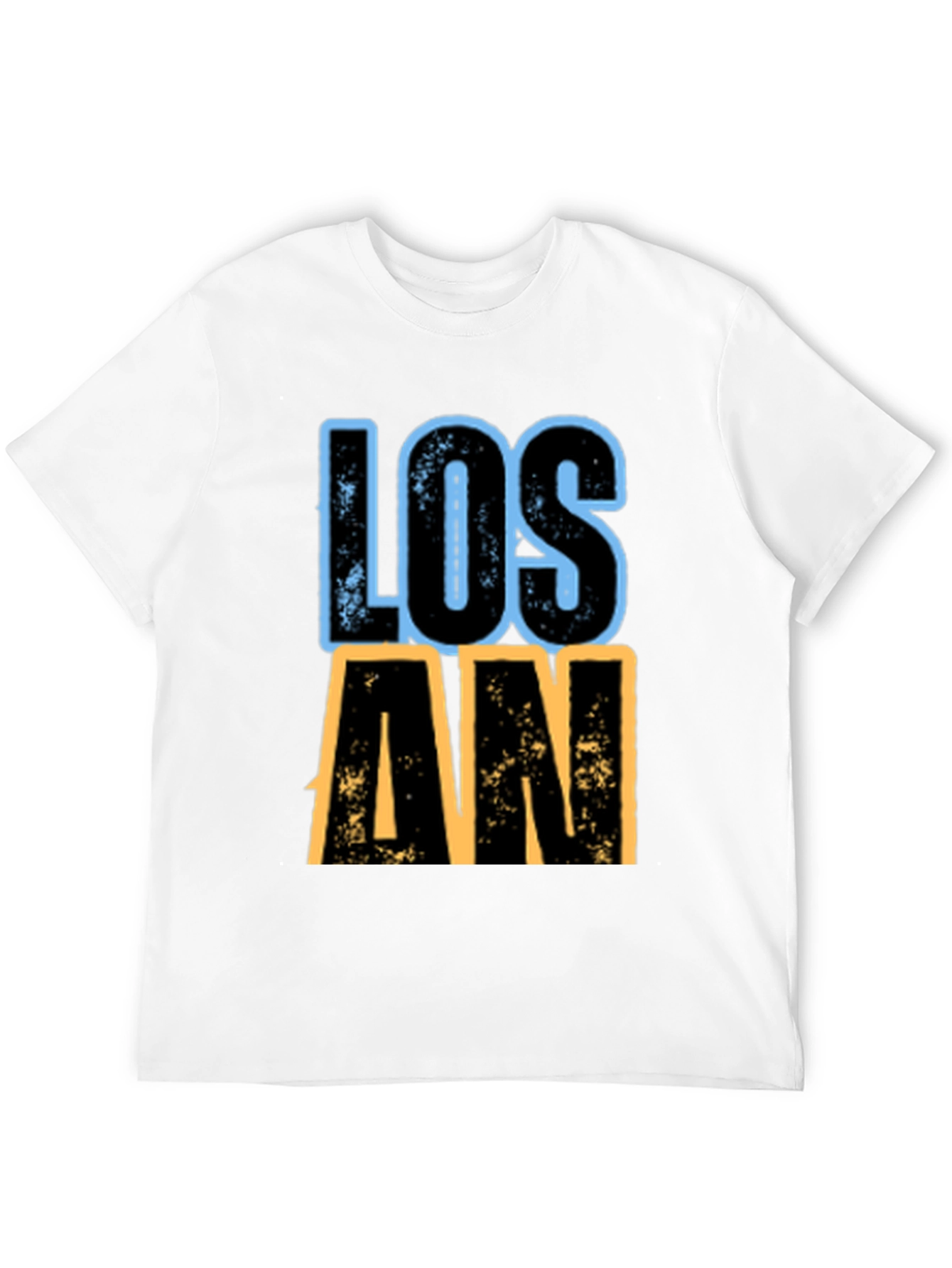 Black Los Angeles Graphic T-Shirt - Black view 12