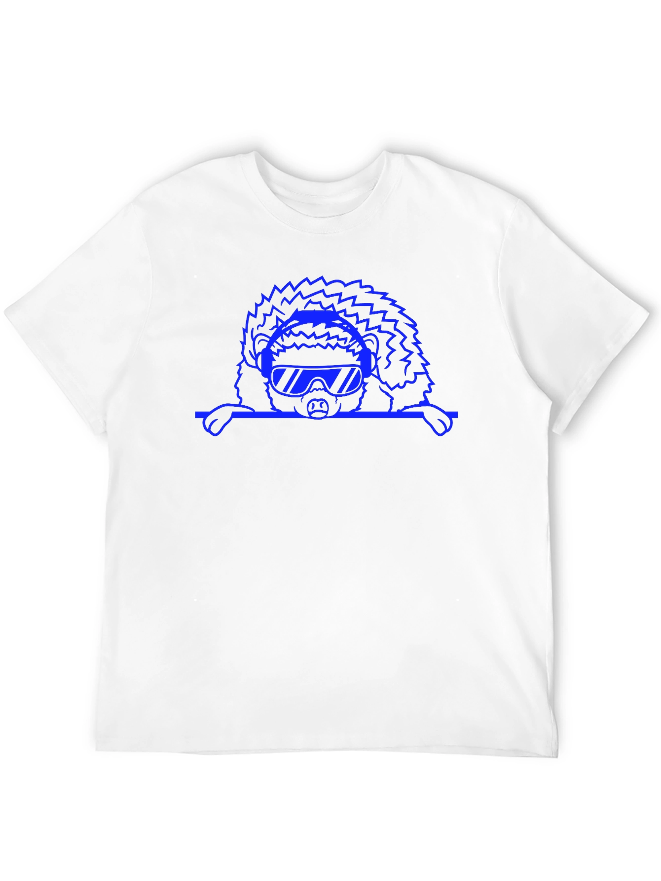 Black Cool Hedgehog Graphic T-Shirt view 12