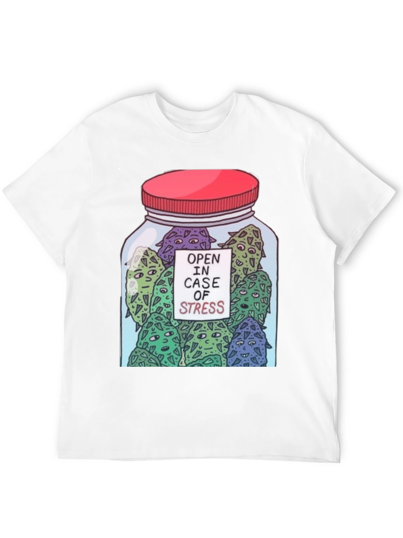 Open In Case Of Stress Graphic T-Shirt - 12