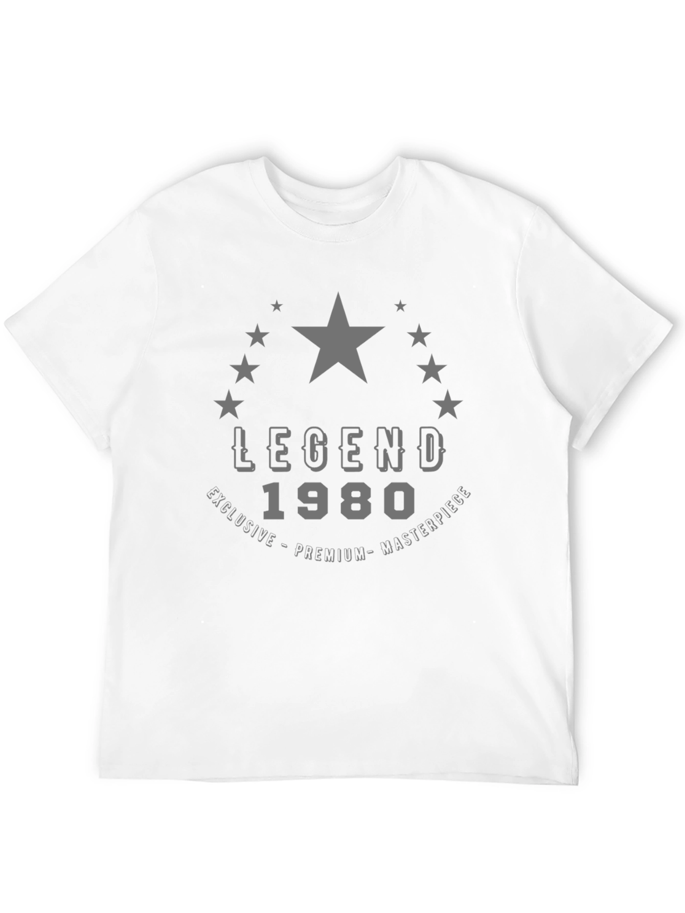 Black Legend 1980 Graphic Tee - Exclusive Premium Masterpiece view 12