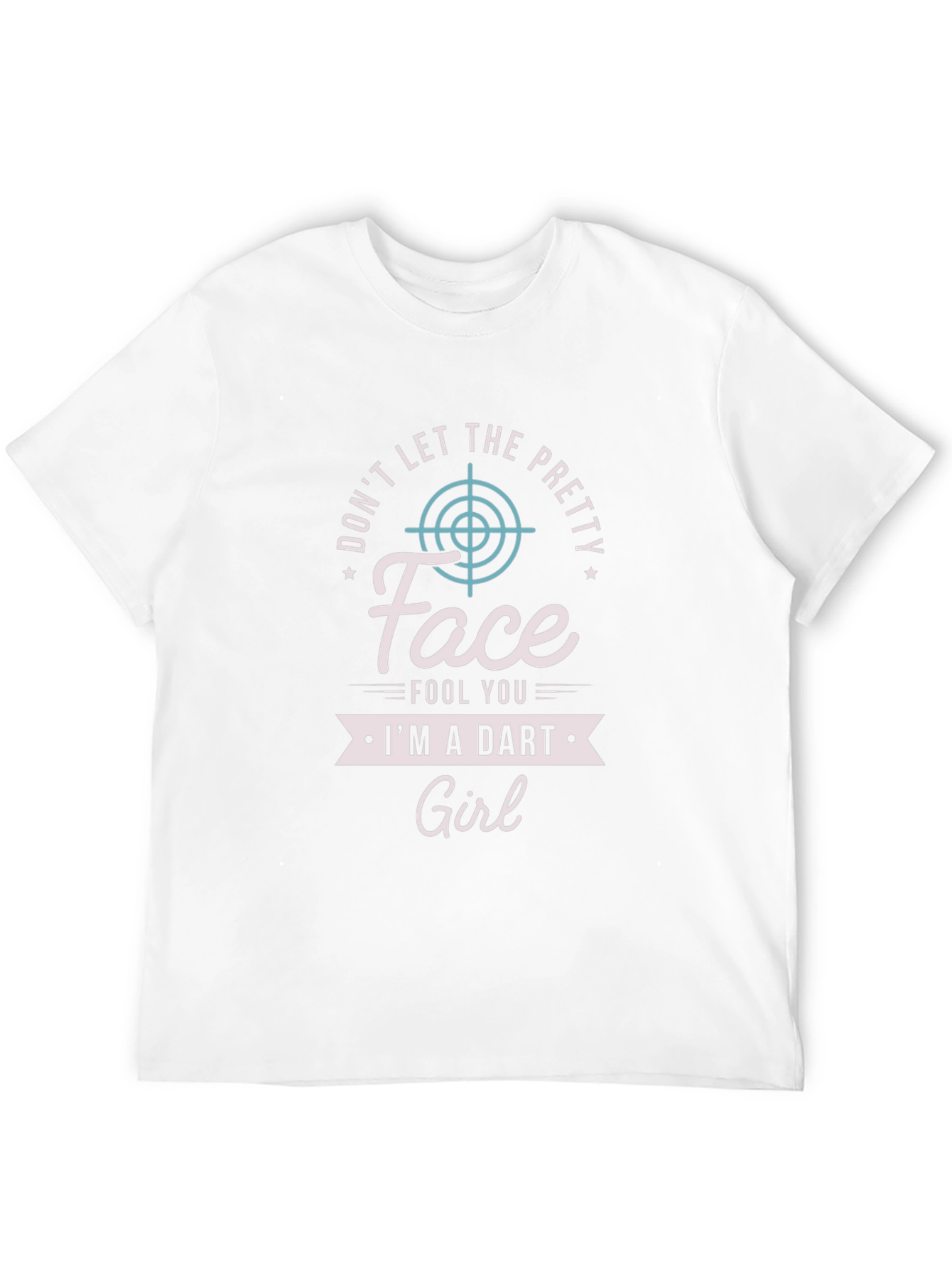 Black Dart Girl Graphic T-Shirt - Funny Gift Tee view 12