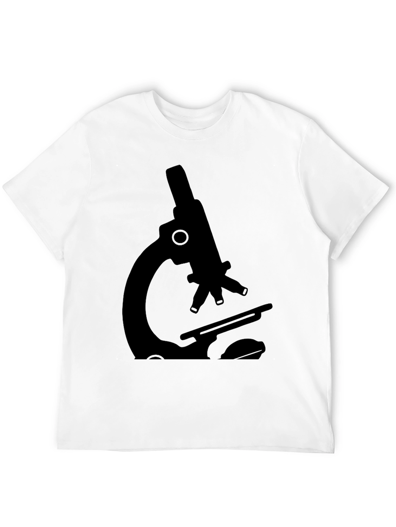 Black Microscope Graphic Tee - Science Style view 12