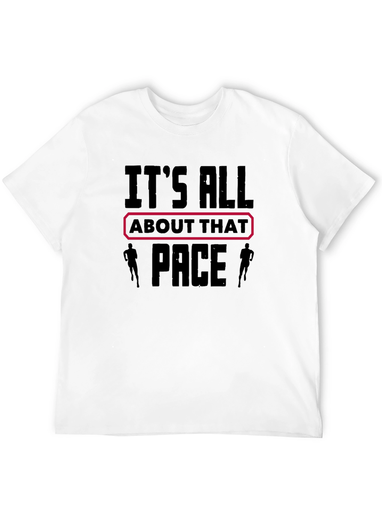 Black It's All About That Pace T-Shirt view 12