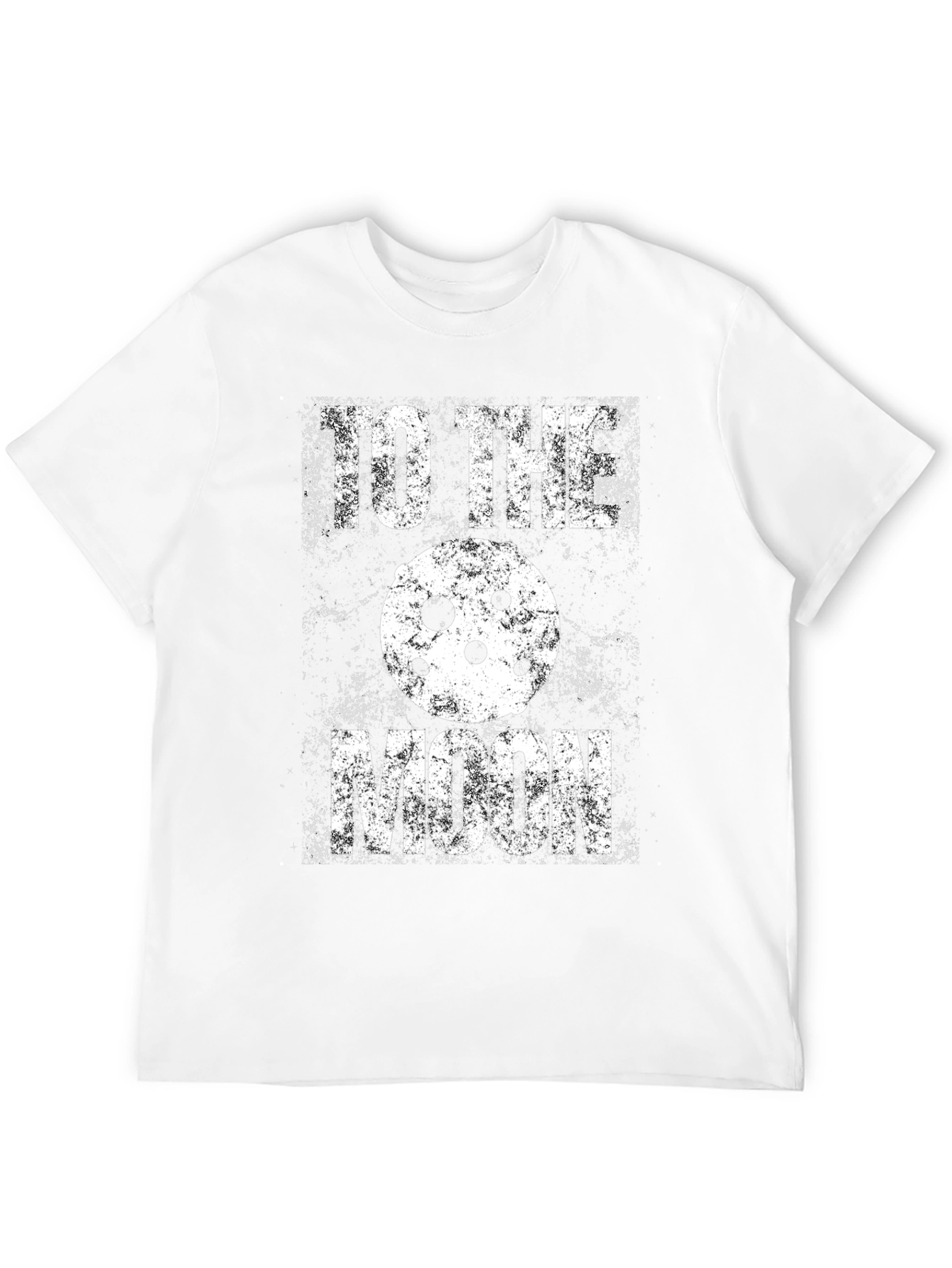 Black To The Moon Graphic Tee - Crypto HODL T-Shirt view 12